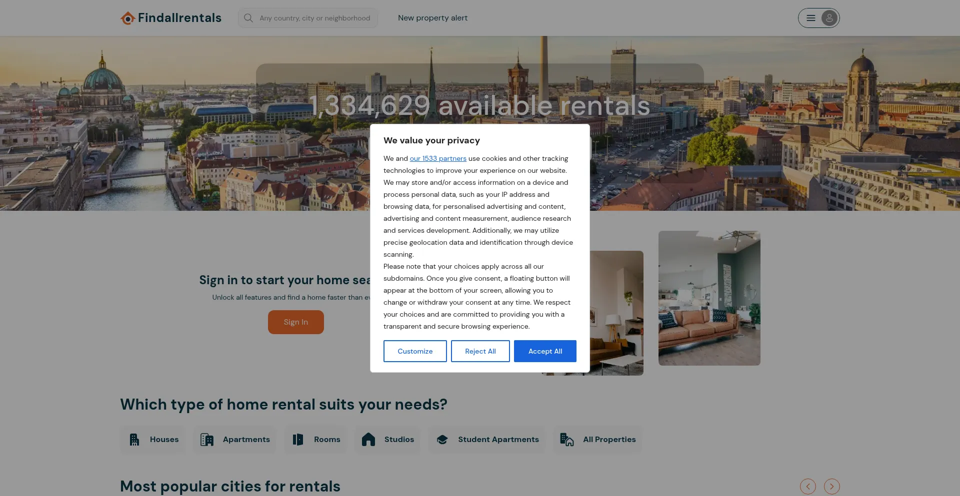 Findallrentals.com