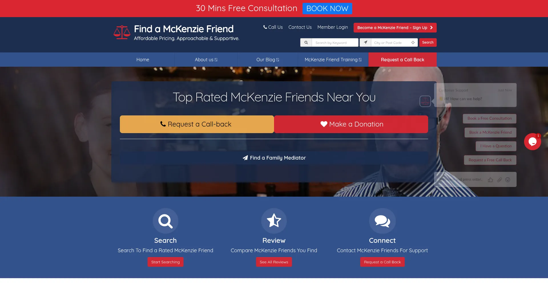 Findamckenziefriend.com