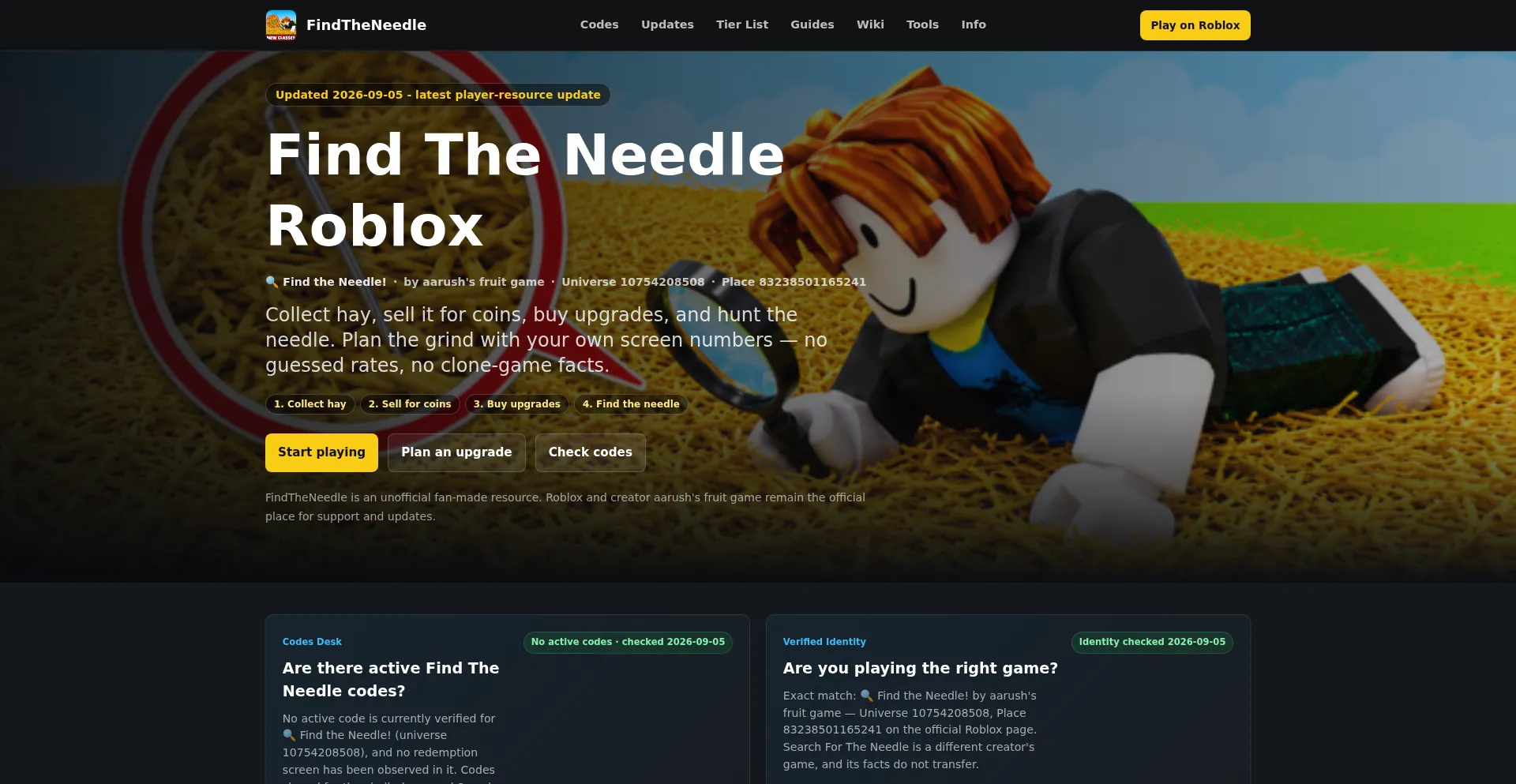 Findtheneedle-game.wiki