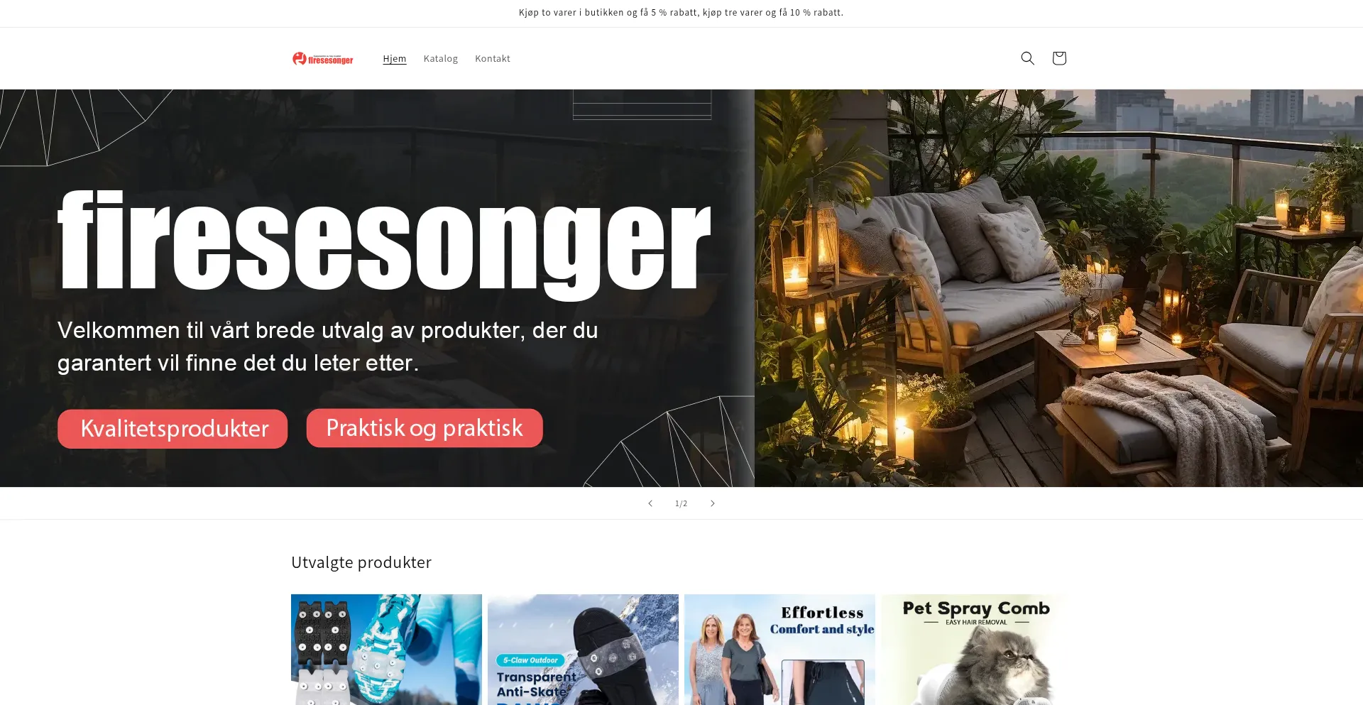 Website screenshot of Firesesonger.com
