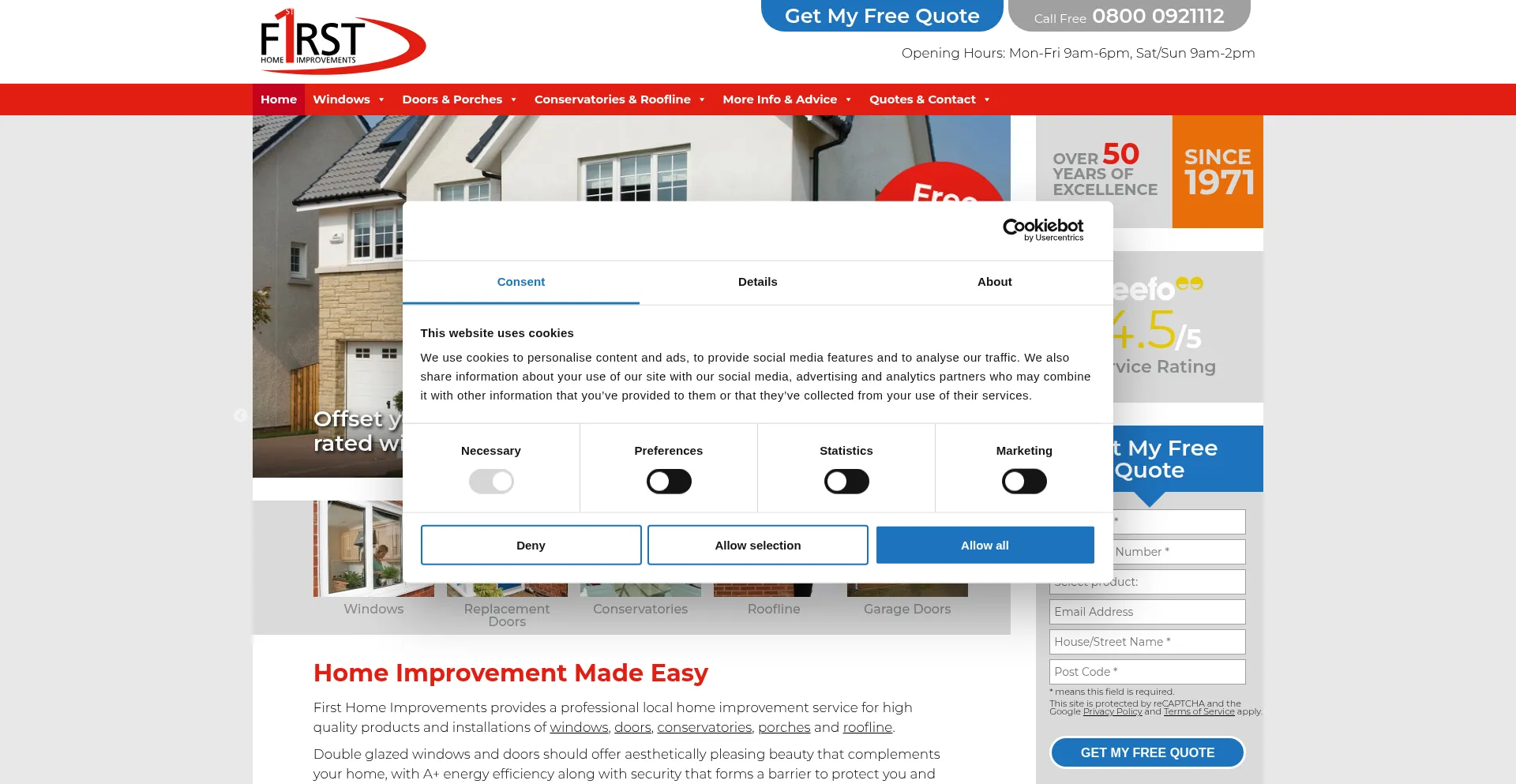 Firsthomeimprovements.co.uk