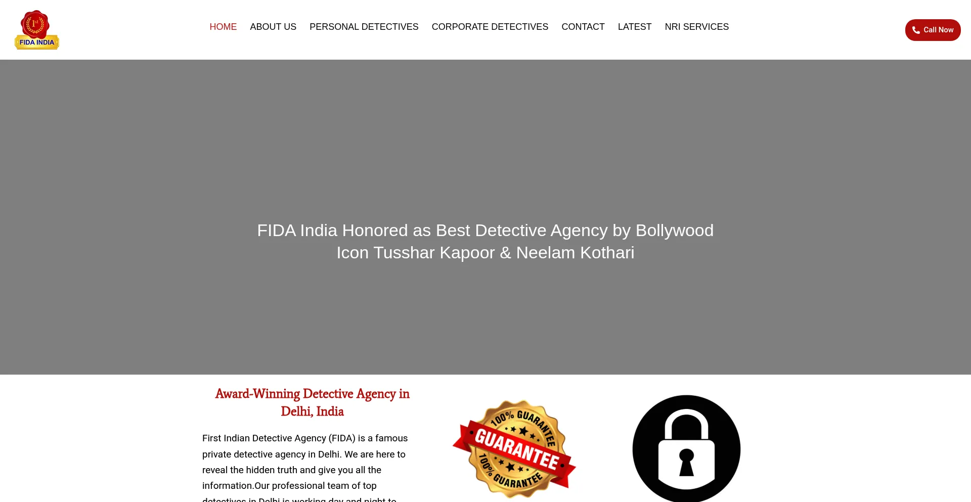 Firstindiandetectiveagency.com