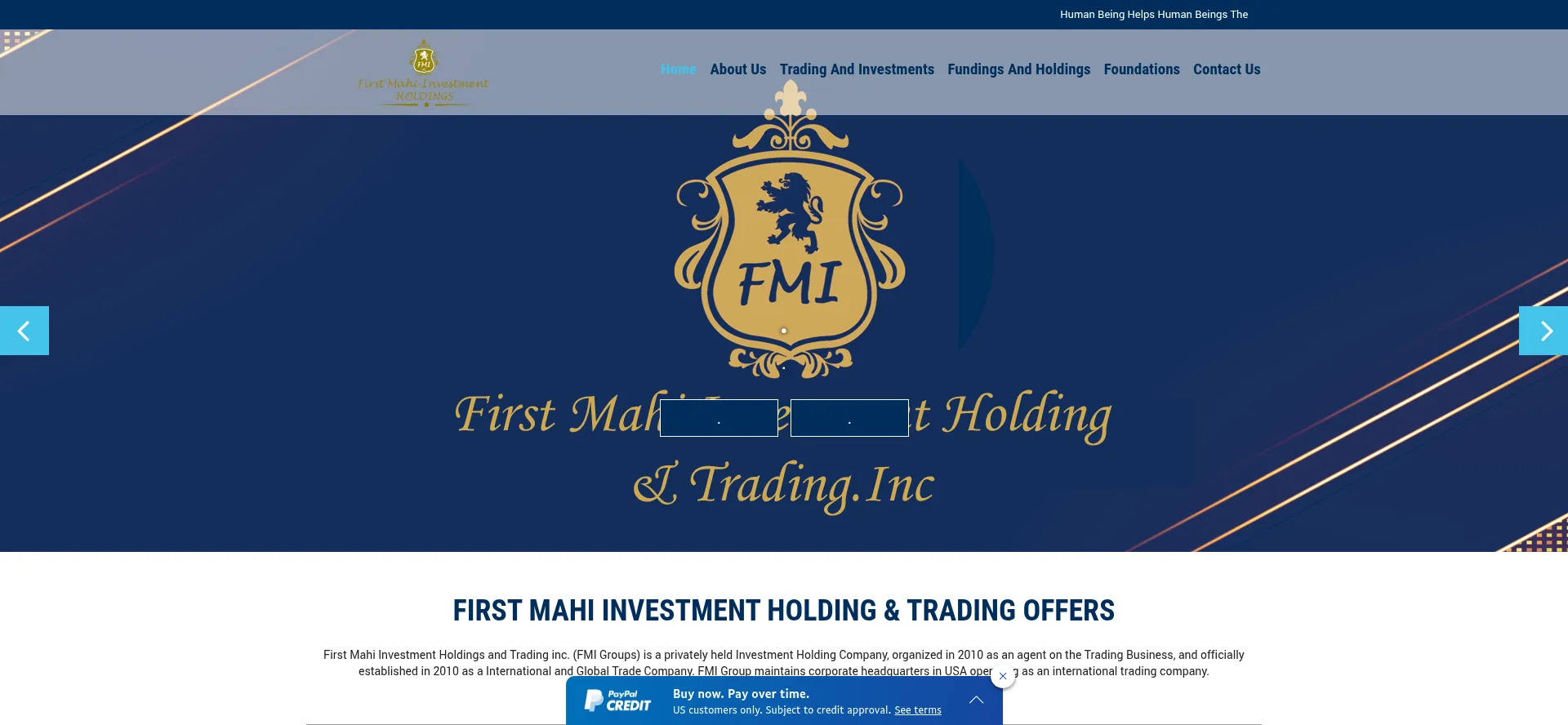 Firstmahiinvestment.com