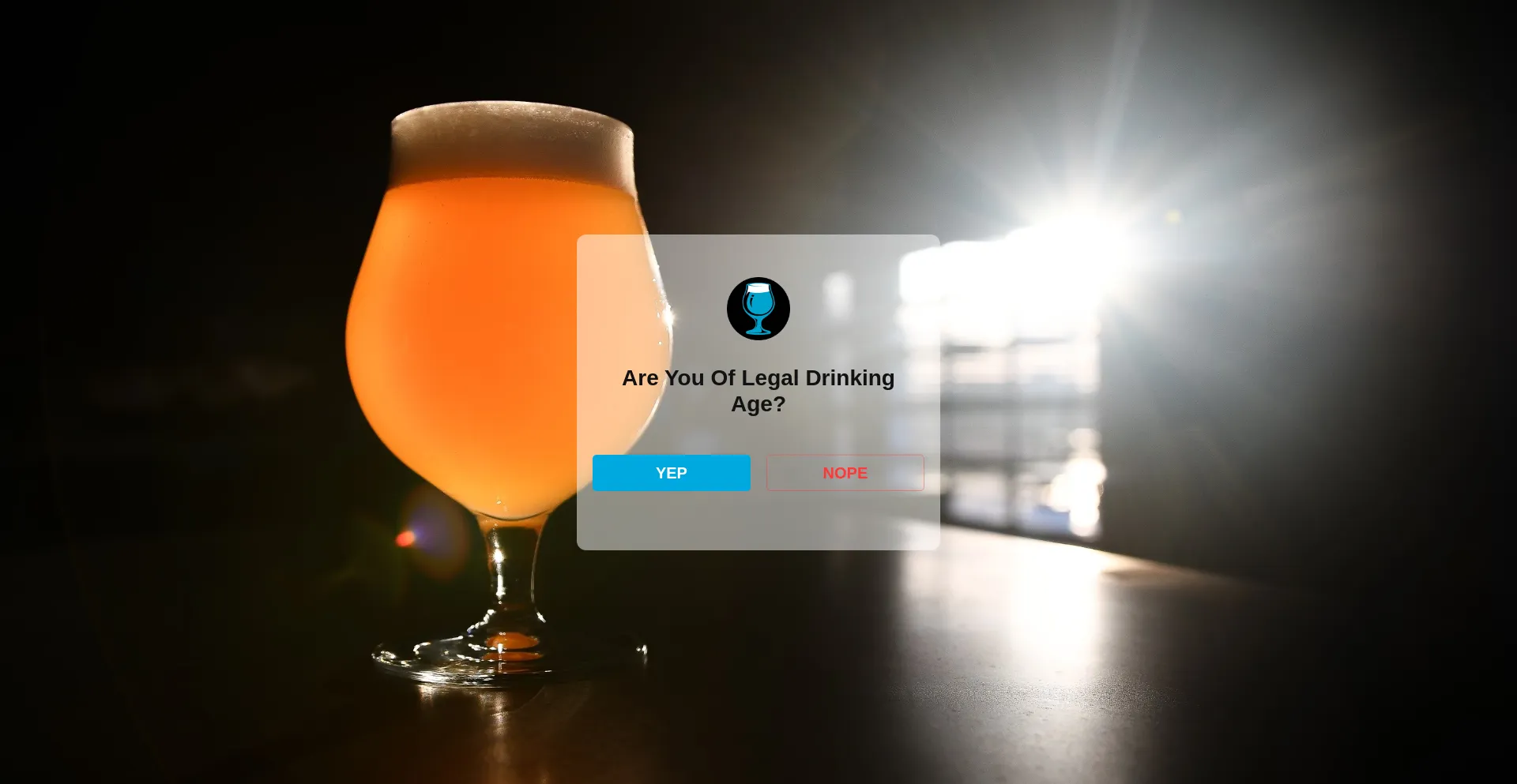 Website screenshot of Firststatebrewing.com