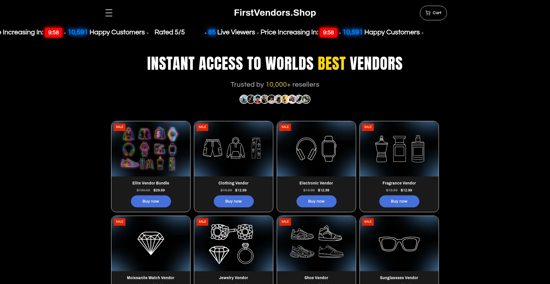 Firstvendors.org