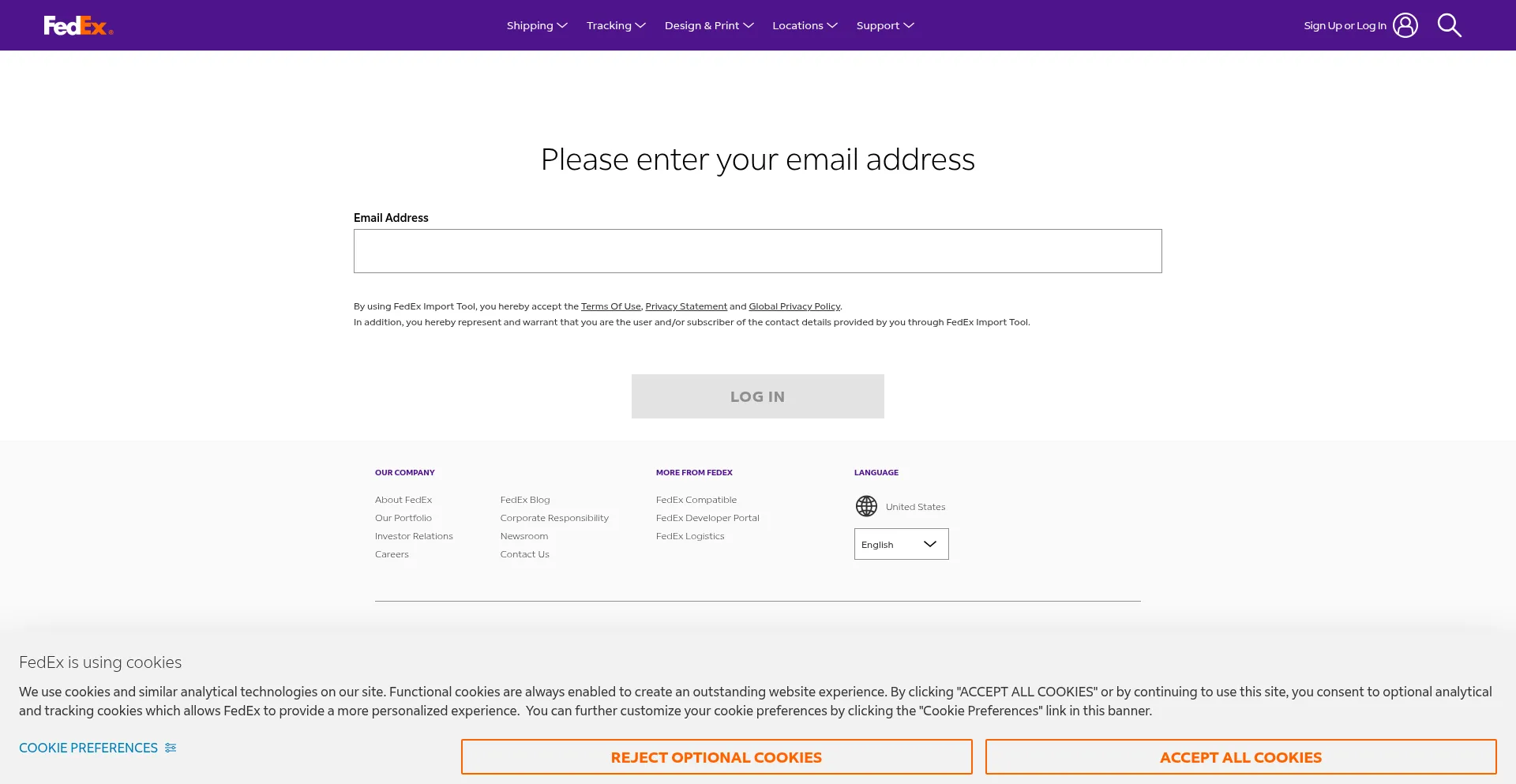 Fit.clearance.fedex.com