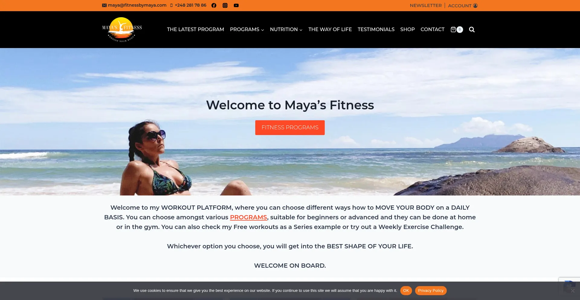 Fitnessbymaya.com