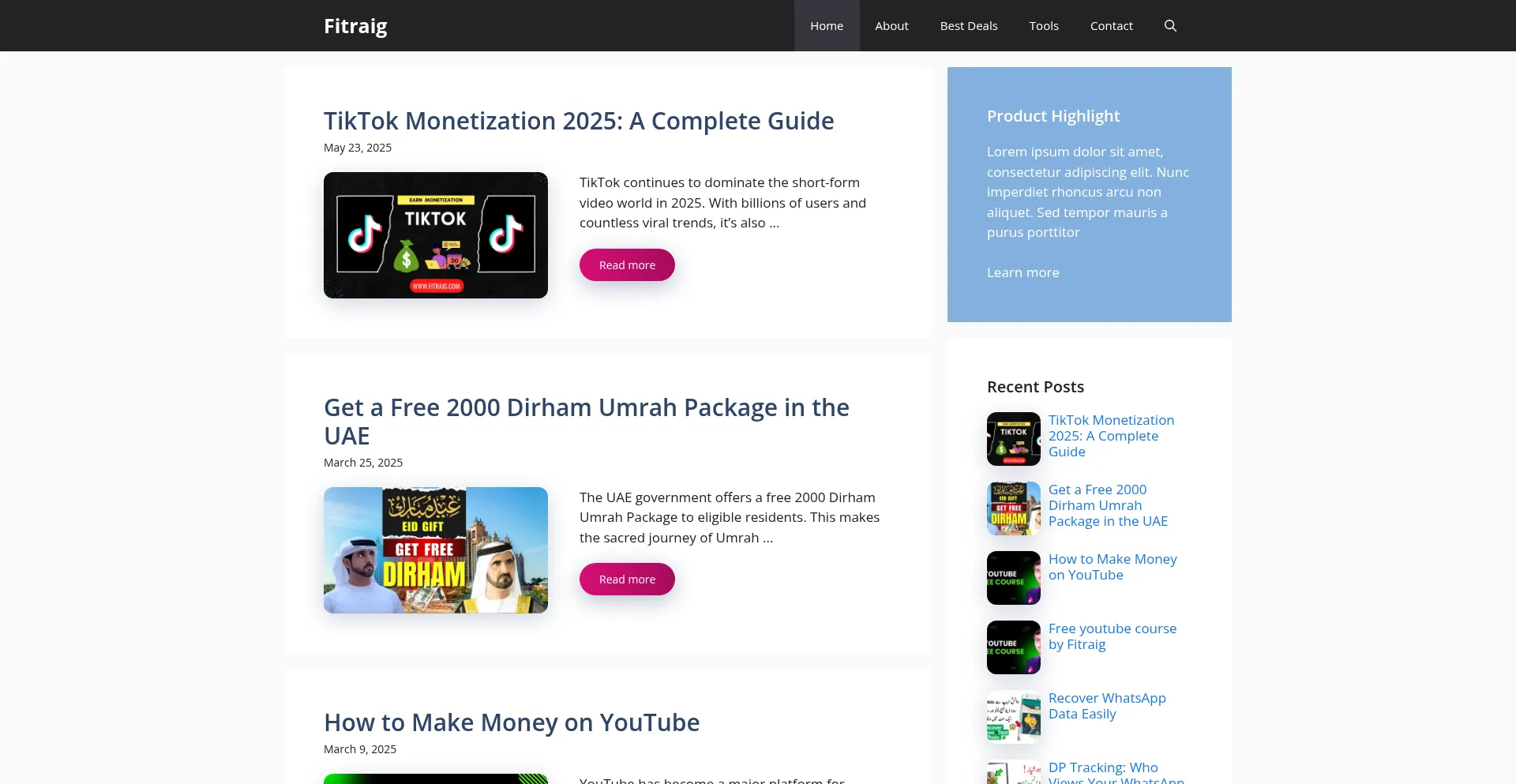 Fitraig.com
