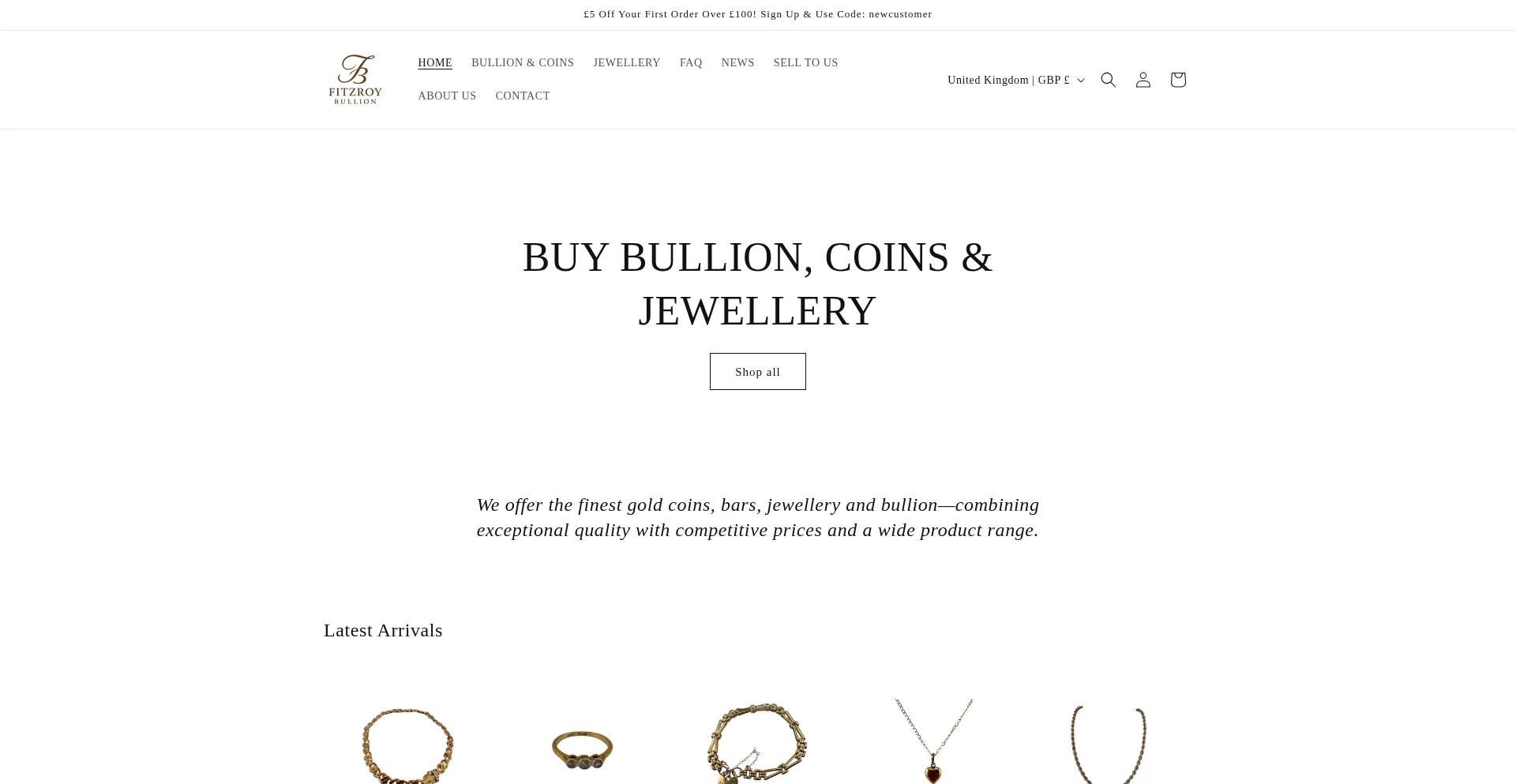Fitzroybullion.com
