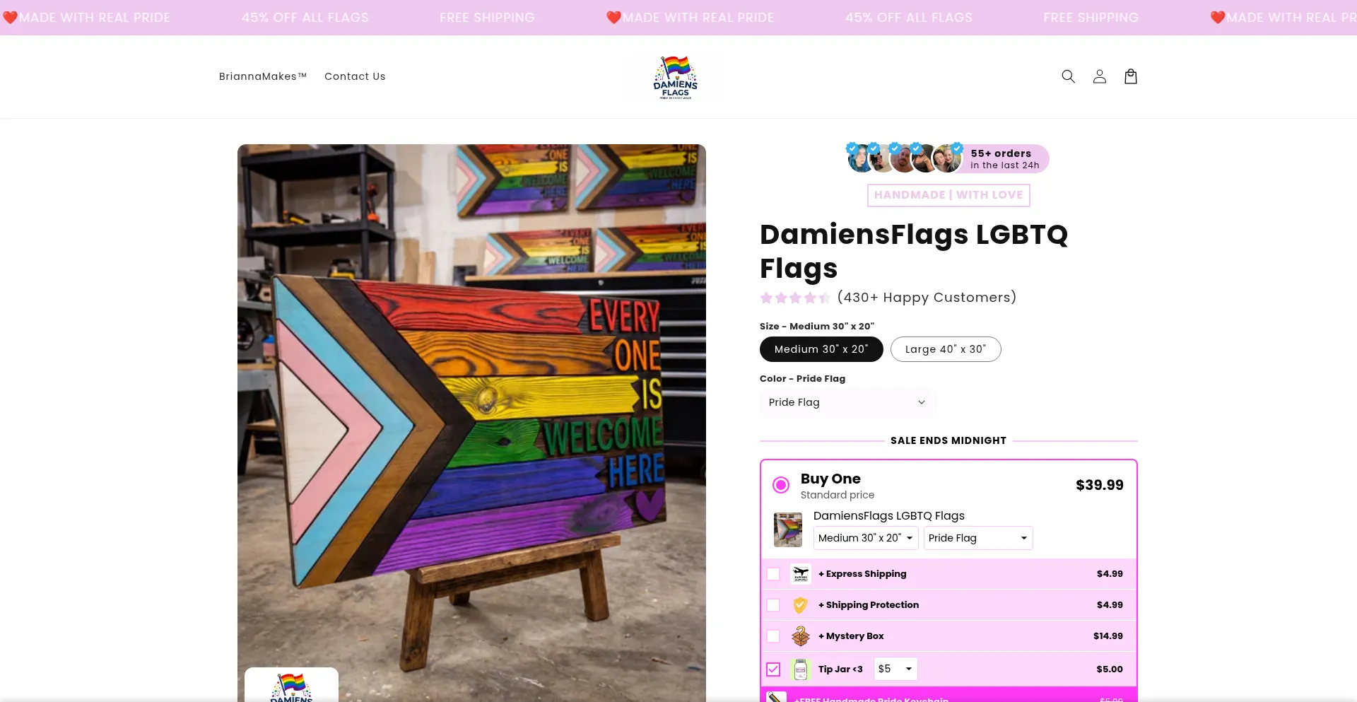 Flagsbydamien.com