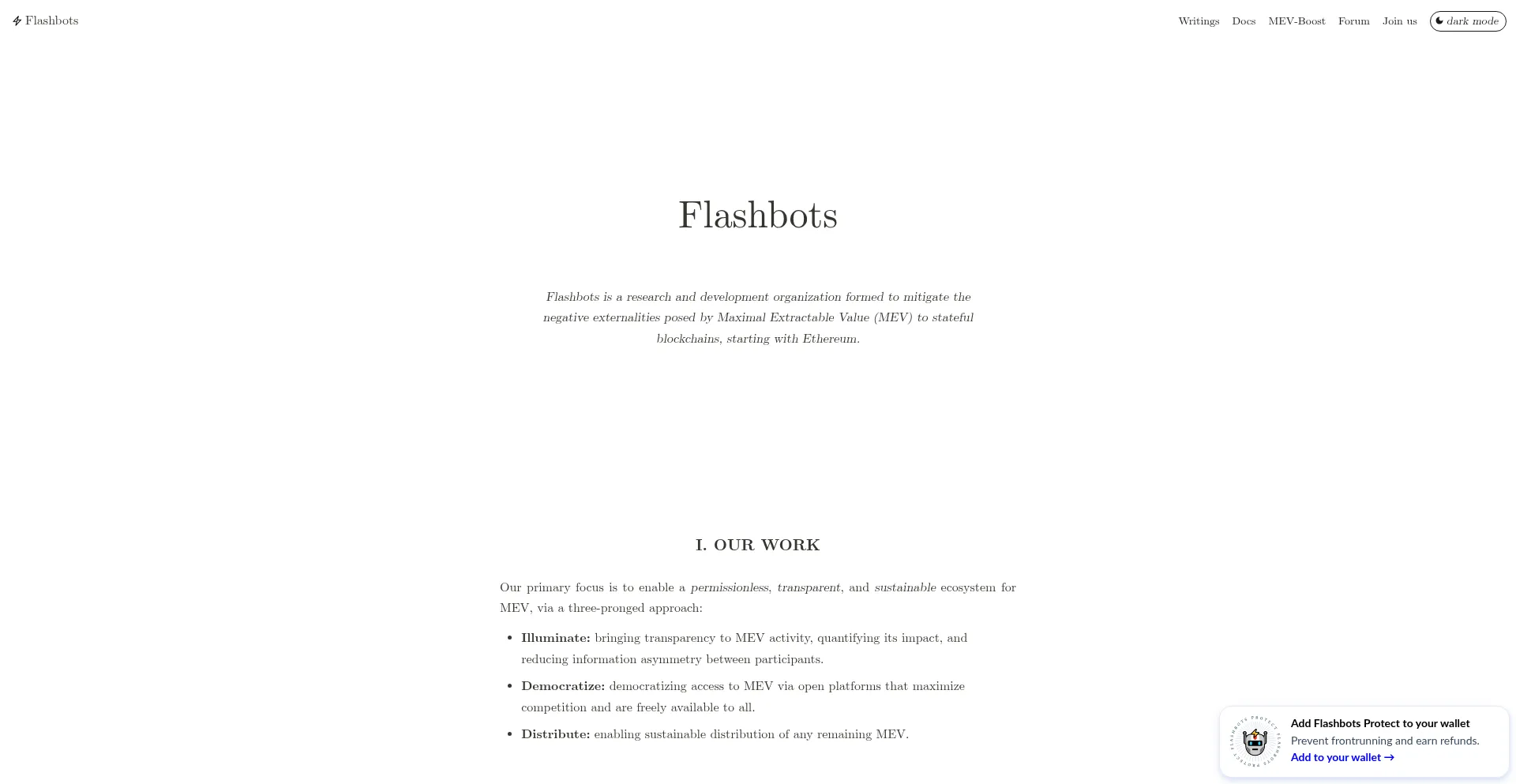 Flashbots.net