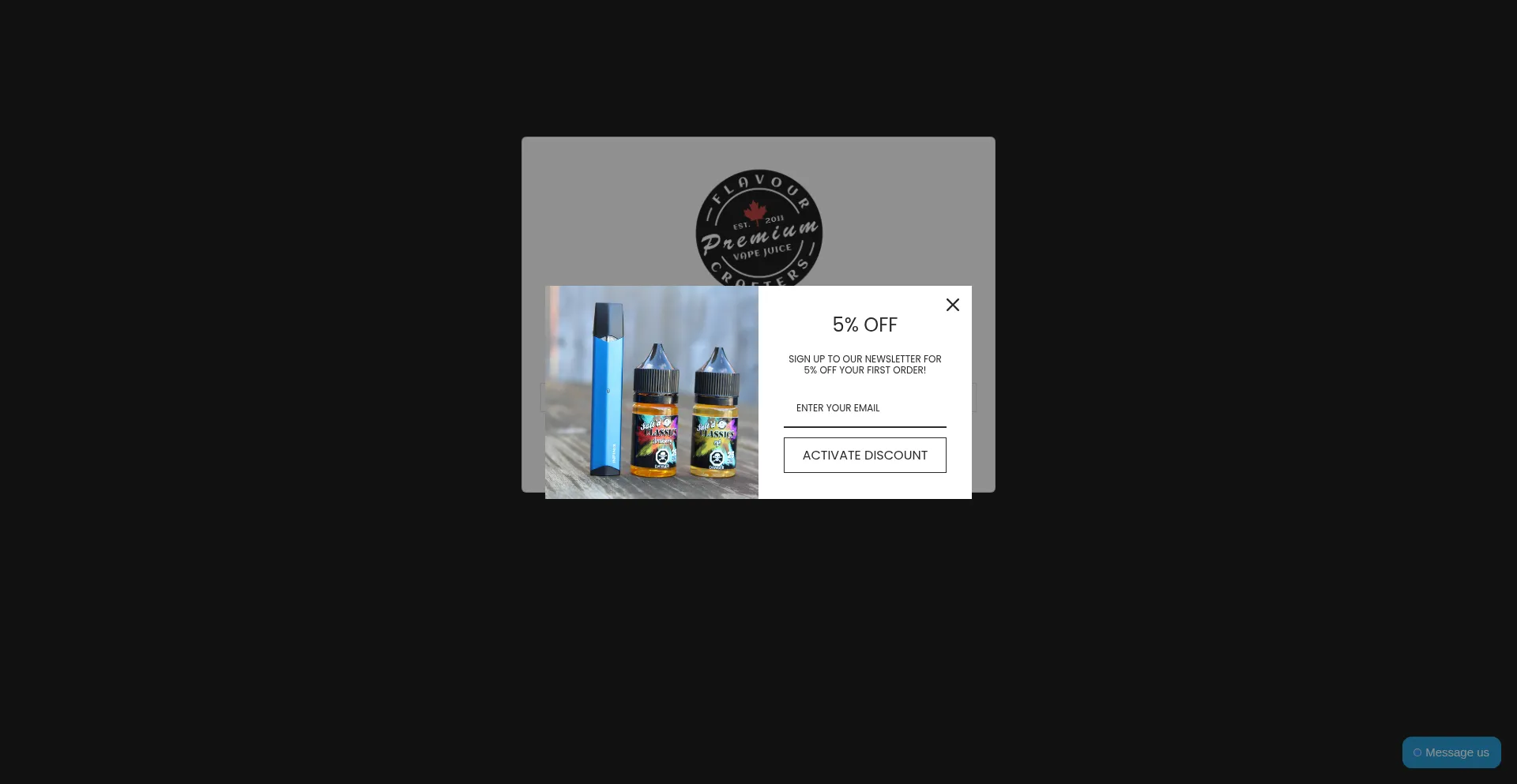 Website screenshot of Flavourcrafters.com