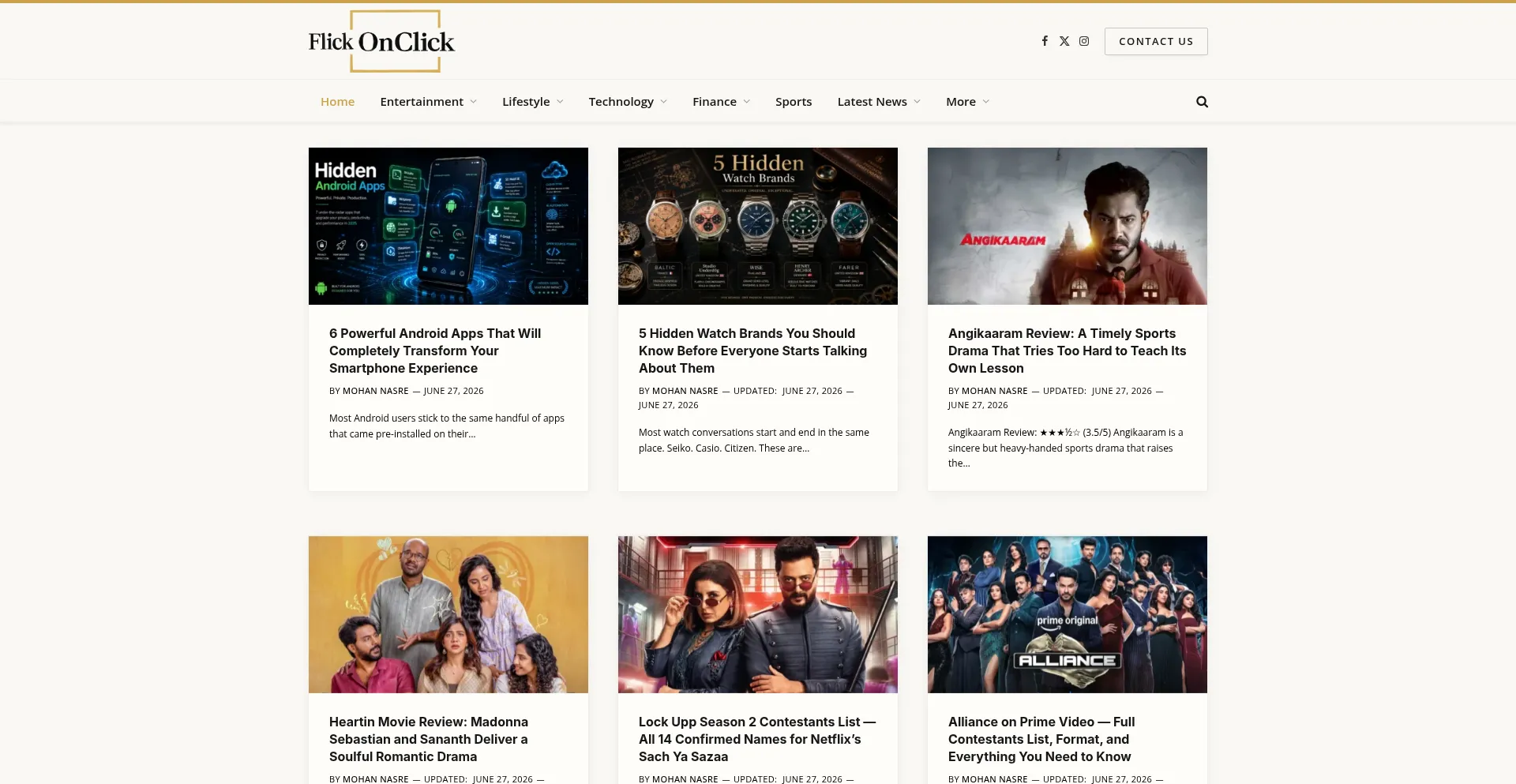 Flickonclick.com
