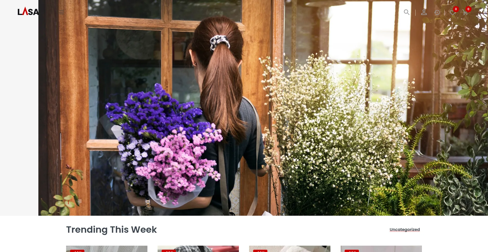 Website screenshot of Flowerstwo.com