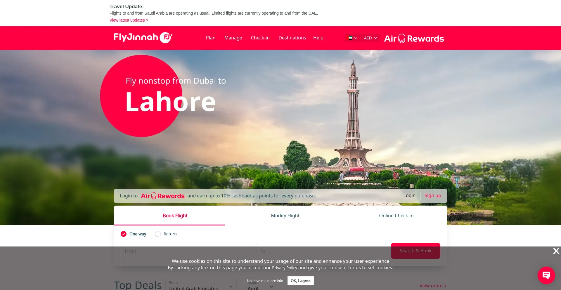 Flyjinnah.com