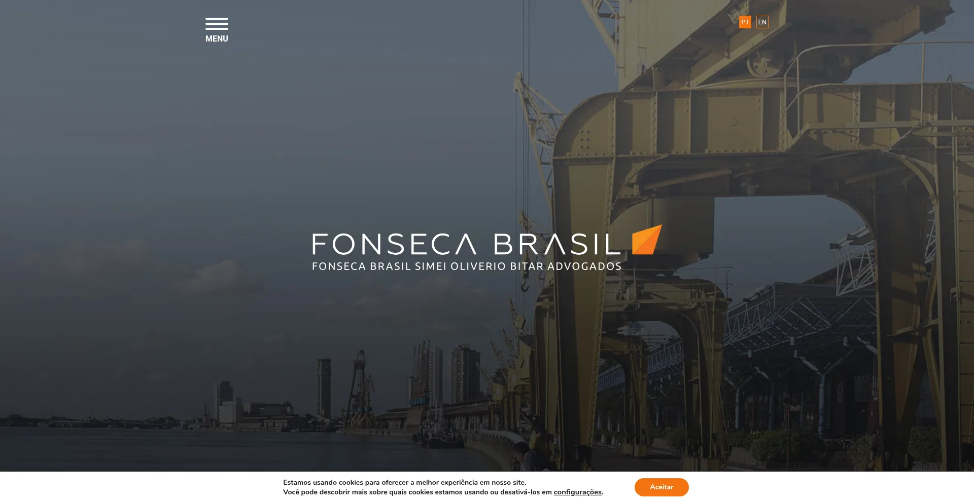 Website screenshot of Fonsecabrasil.com.br