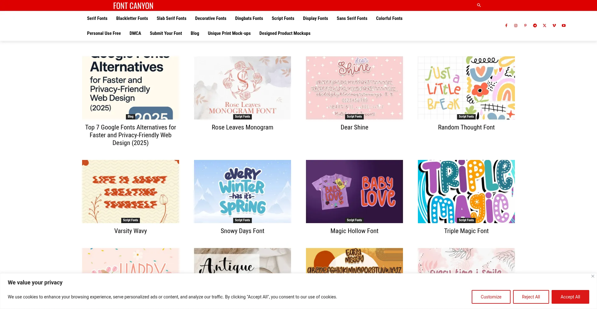Fontcanyon.com