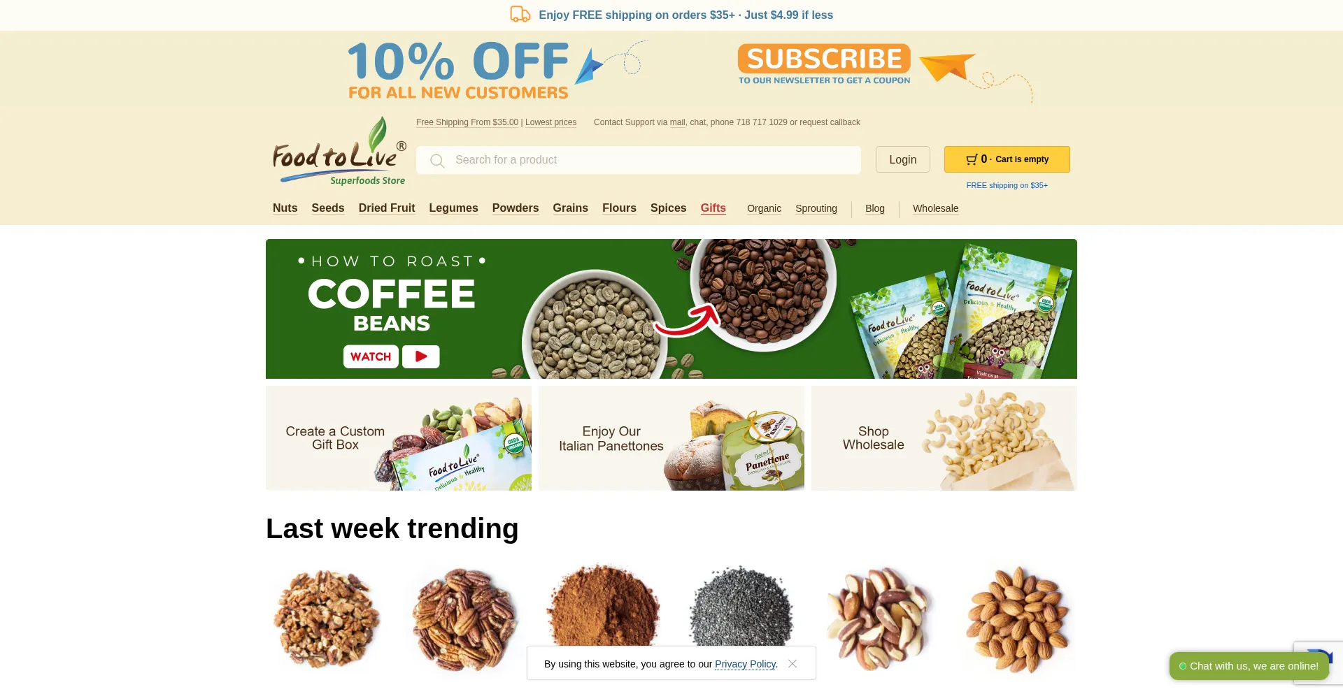 Foodtolive.com
