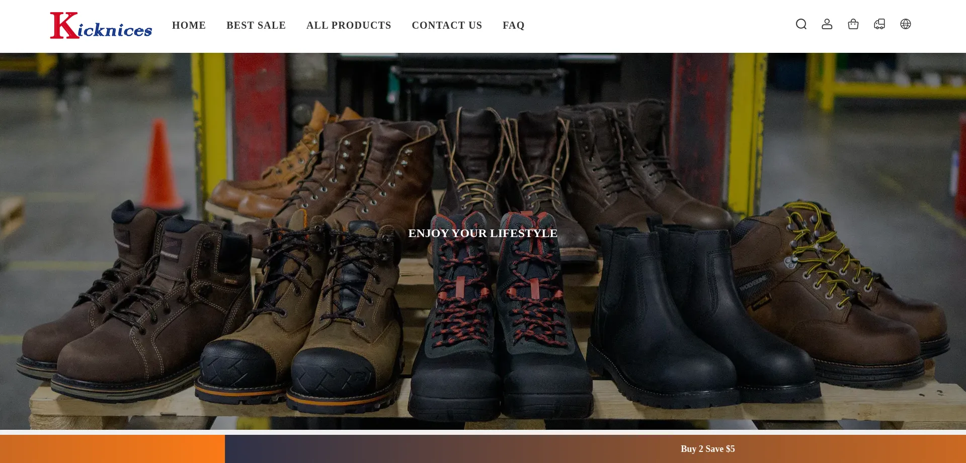 Website screenshot of Footkicks.top