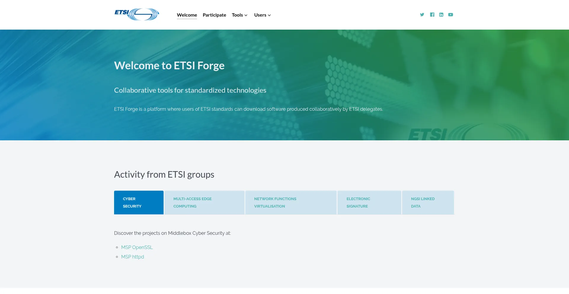 Forge.etsi.org