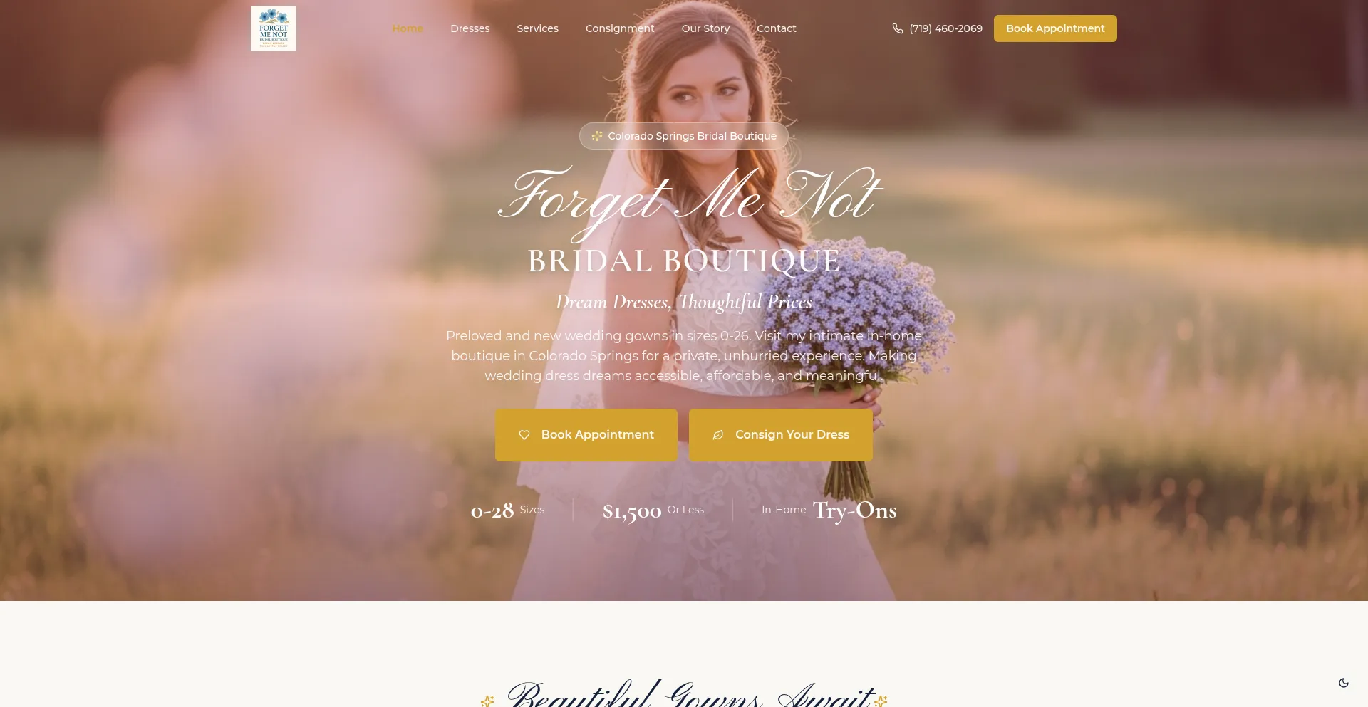 Forgetmenotbridal.com
