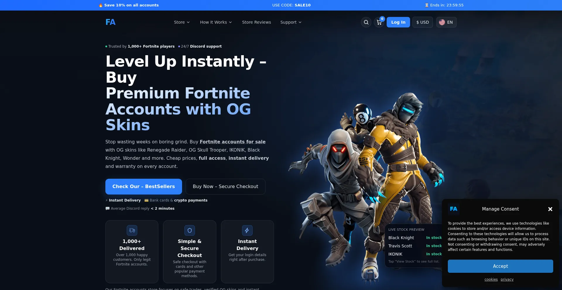 Fortaccounts.com