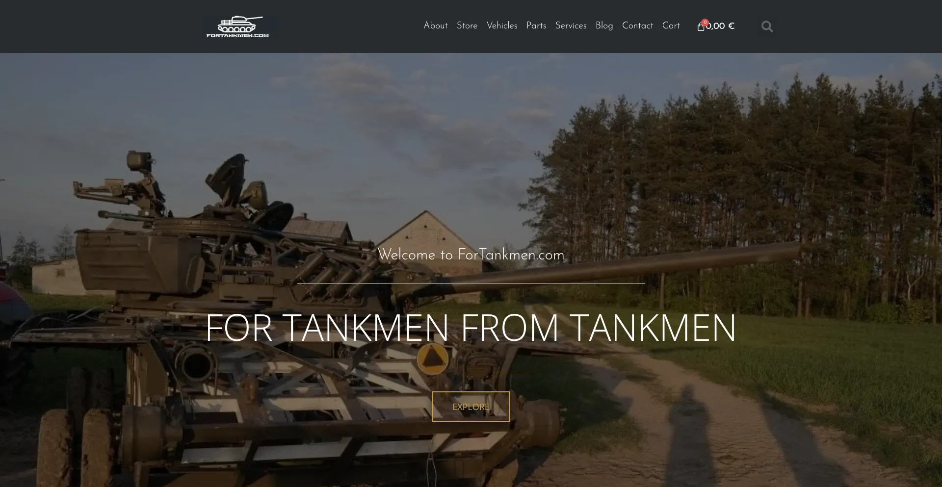 Website screenshot of Fortankmen.com