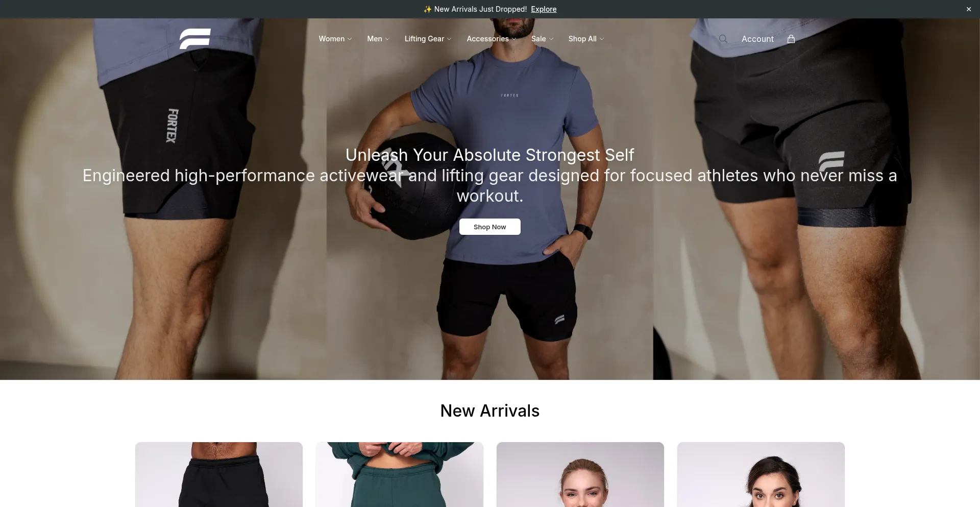 Fortexfitnessgear.shop