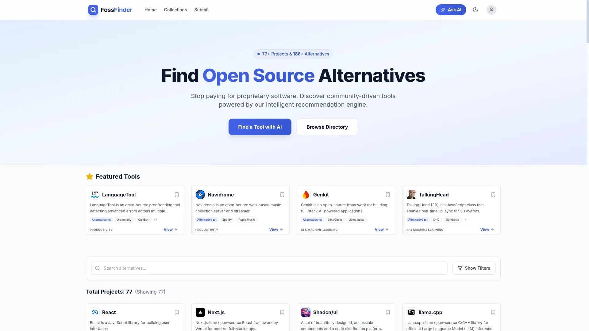 Fossfinder.com