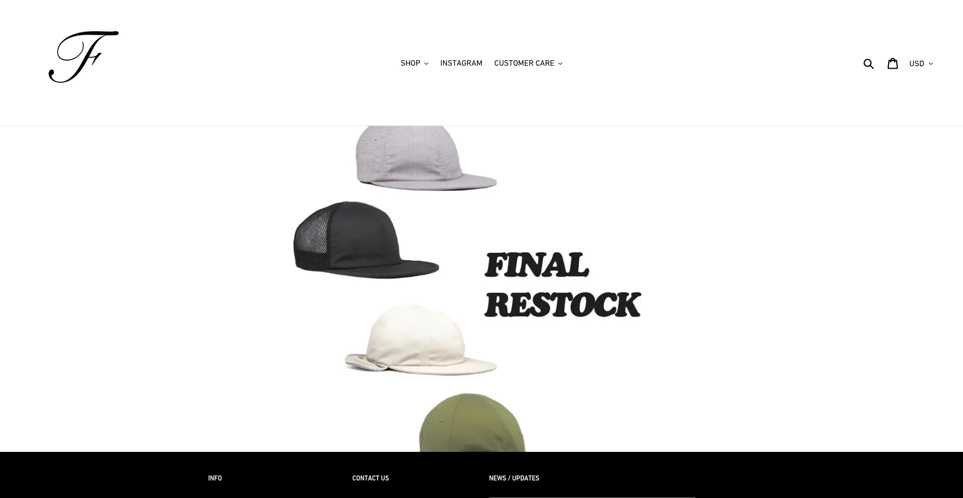 Website screenshot of Foundfeatherism.com