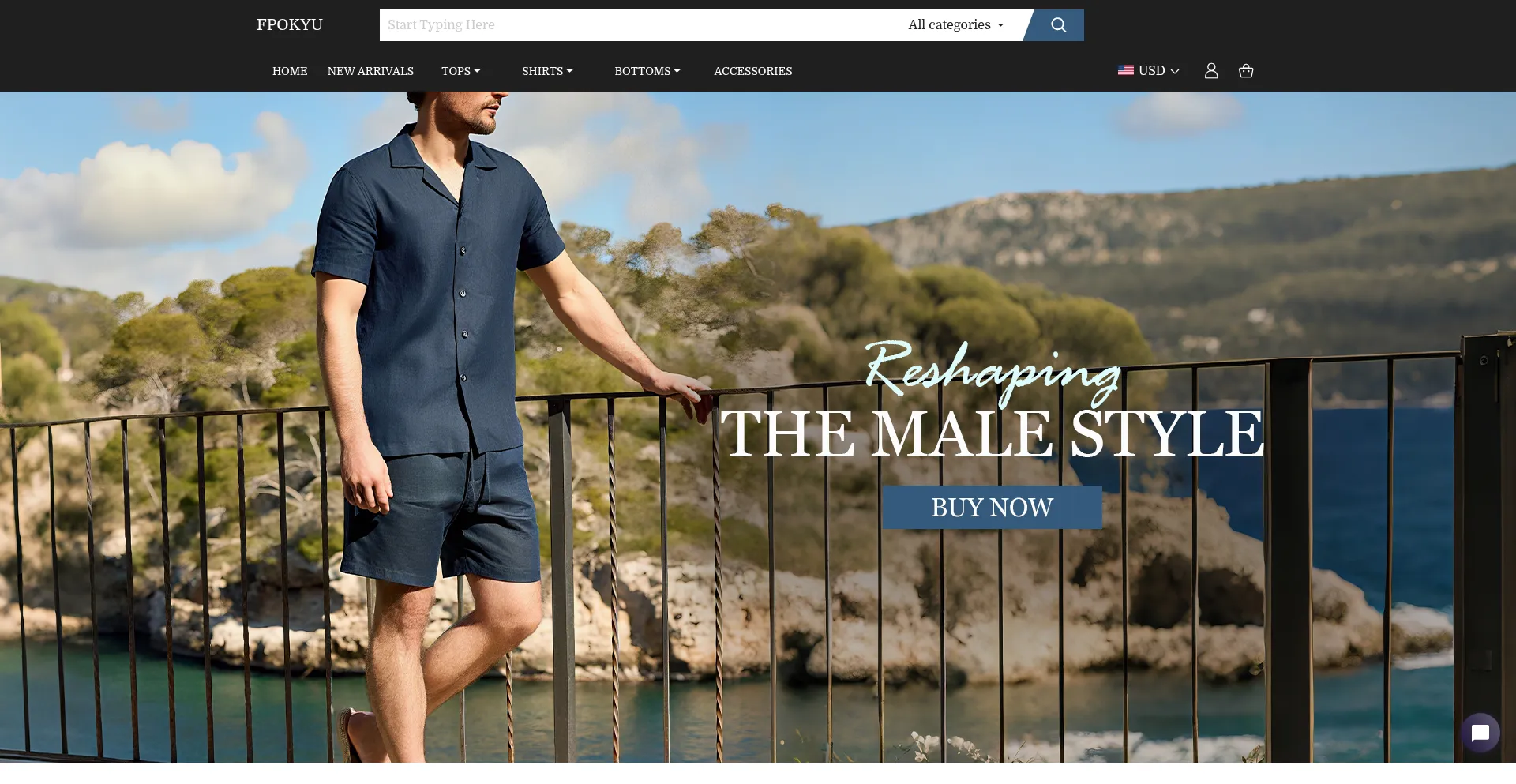 Website screenshot of Fpokyu.com