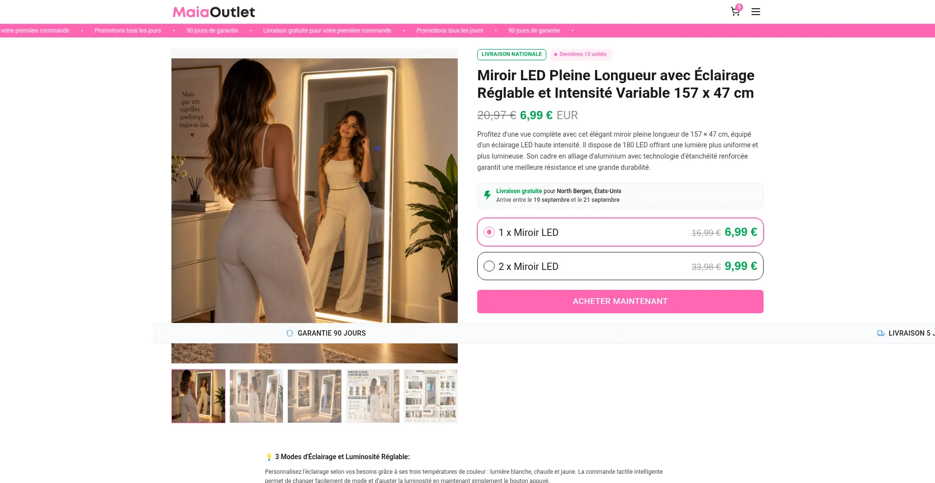 Fr.maiaoutlet.com