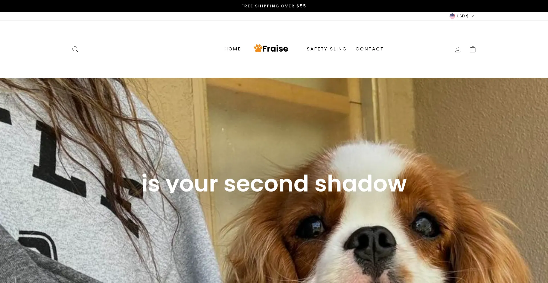 Website screenshot of Fraisepets.com
