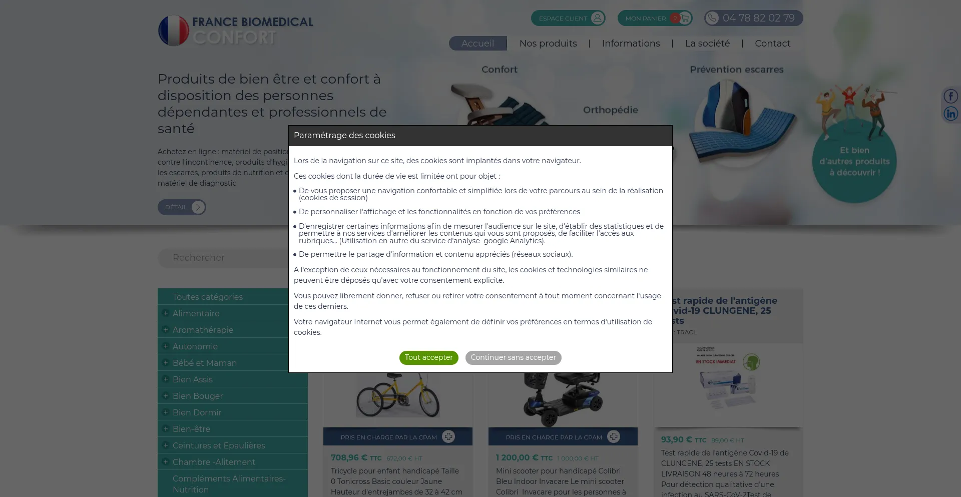France-biomedical-confort.com