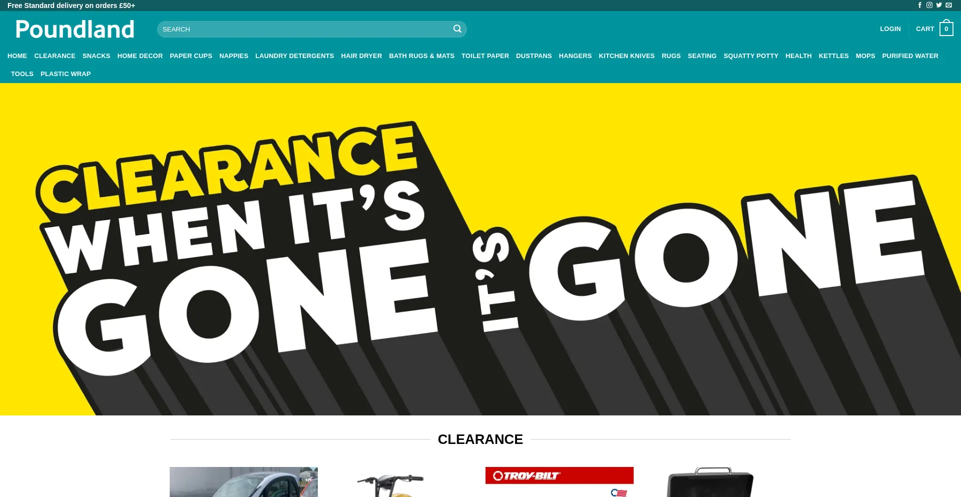 Website screenshot of Frasiergry.shop