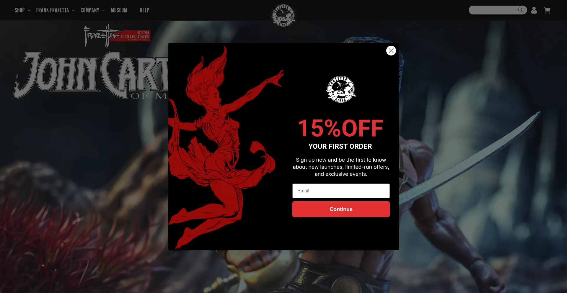 Frazettagirls.com