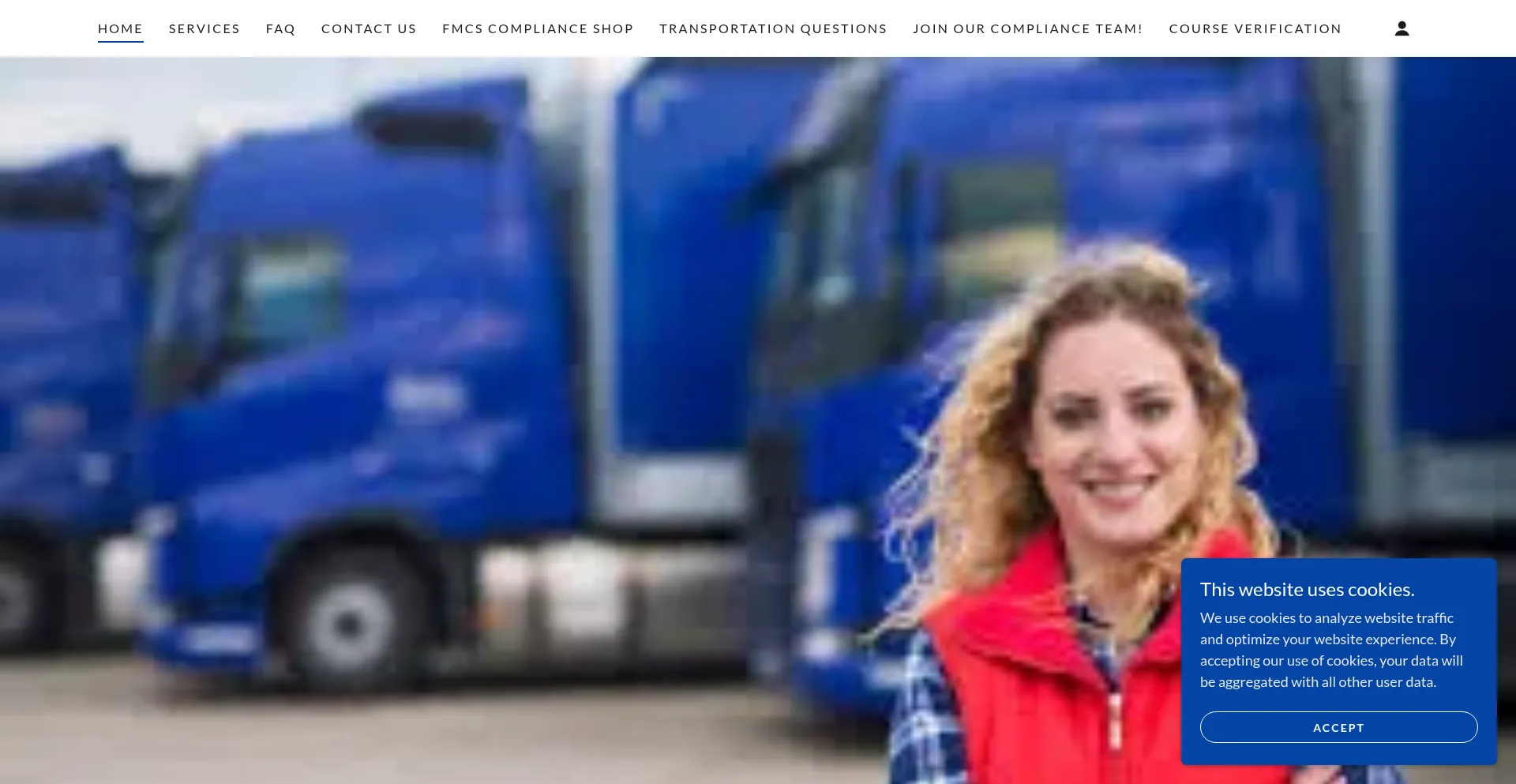 Website screenshot of Freemotorcarrierservicesllc.com