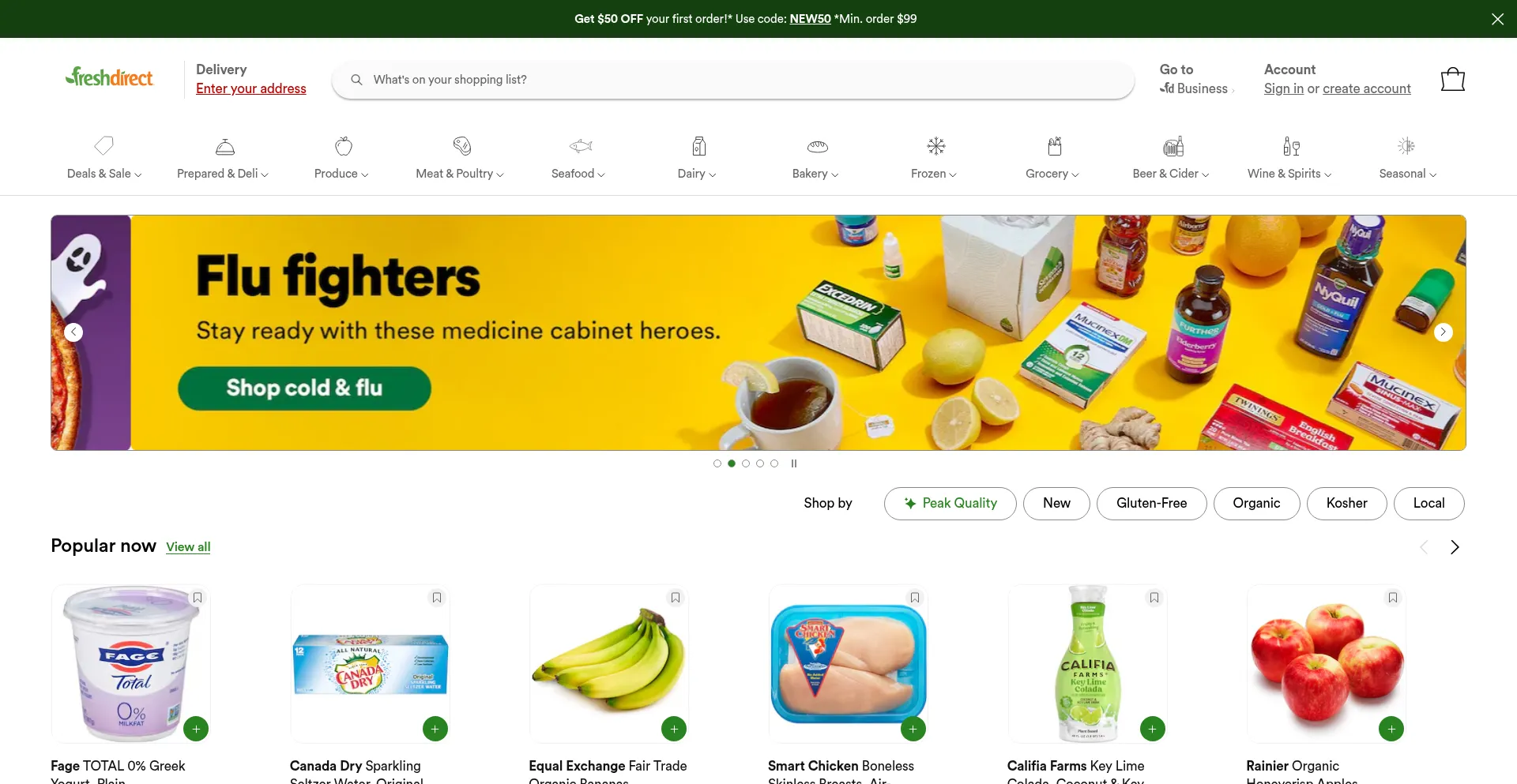 Freshdirect.com