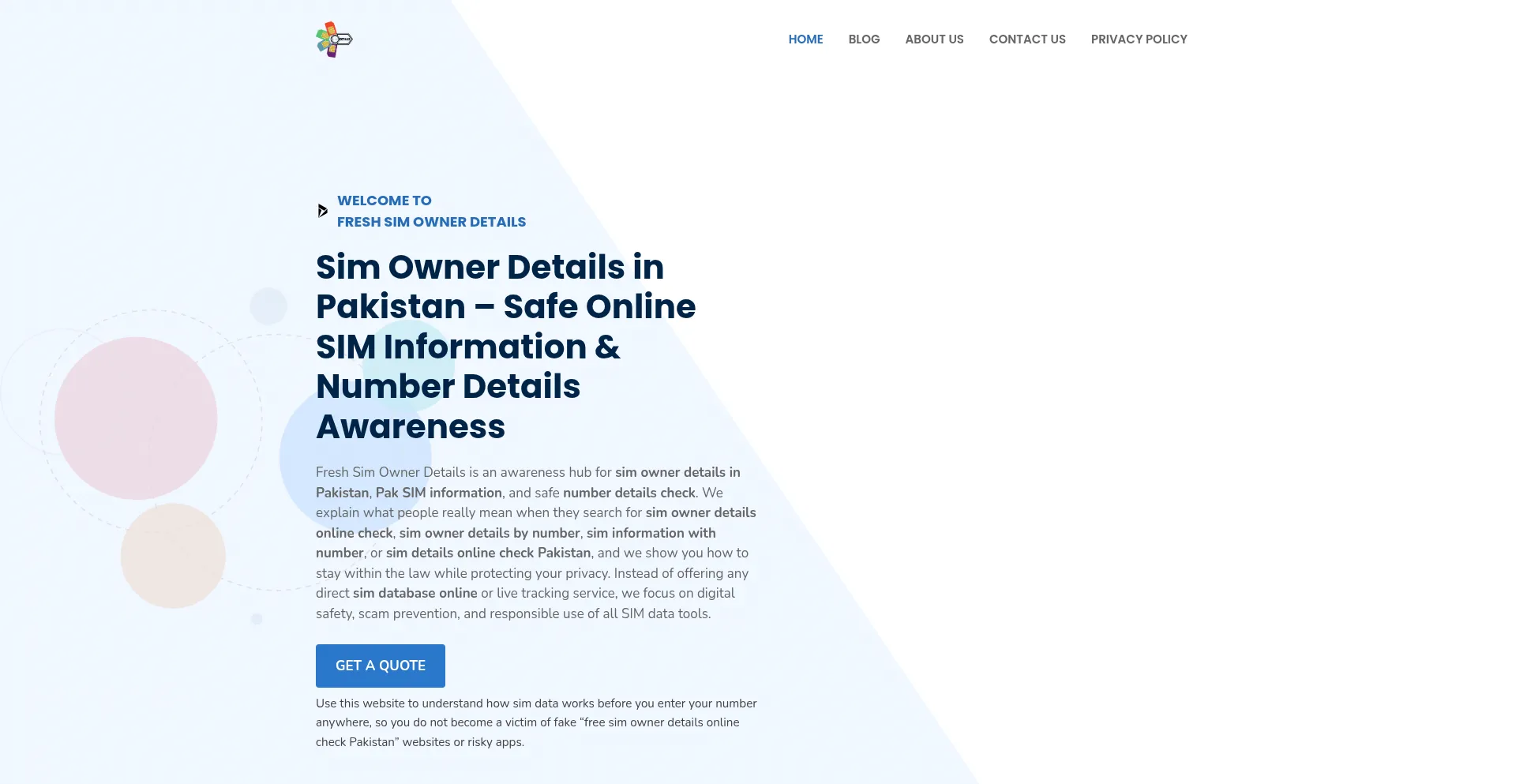Freshsimownerdetails.com