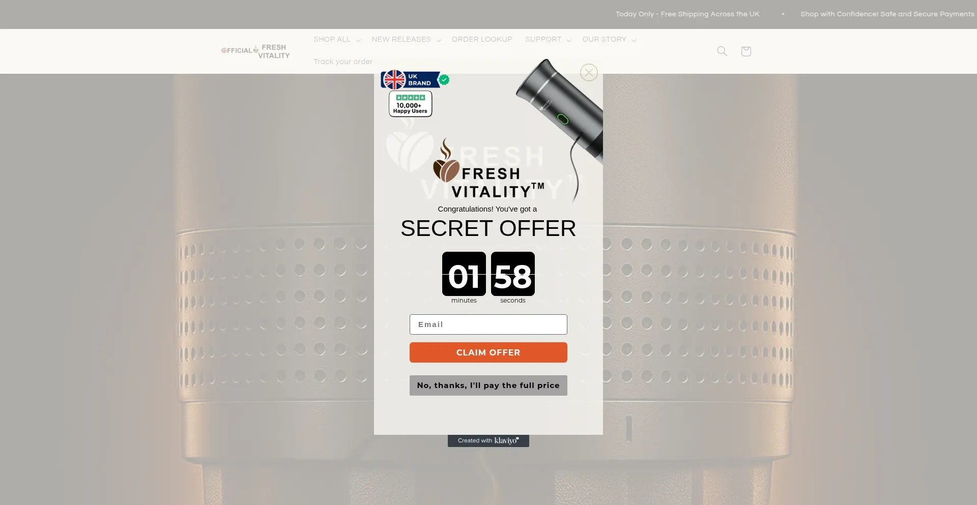 Freshvitalitycoffee.com