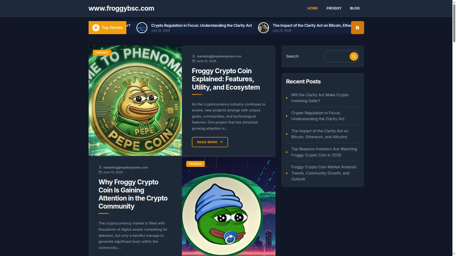 Froggybsc.com