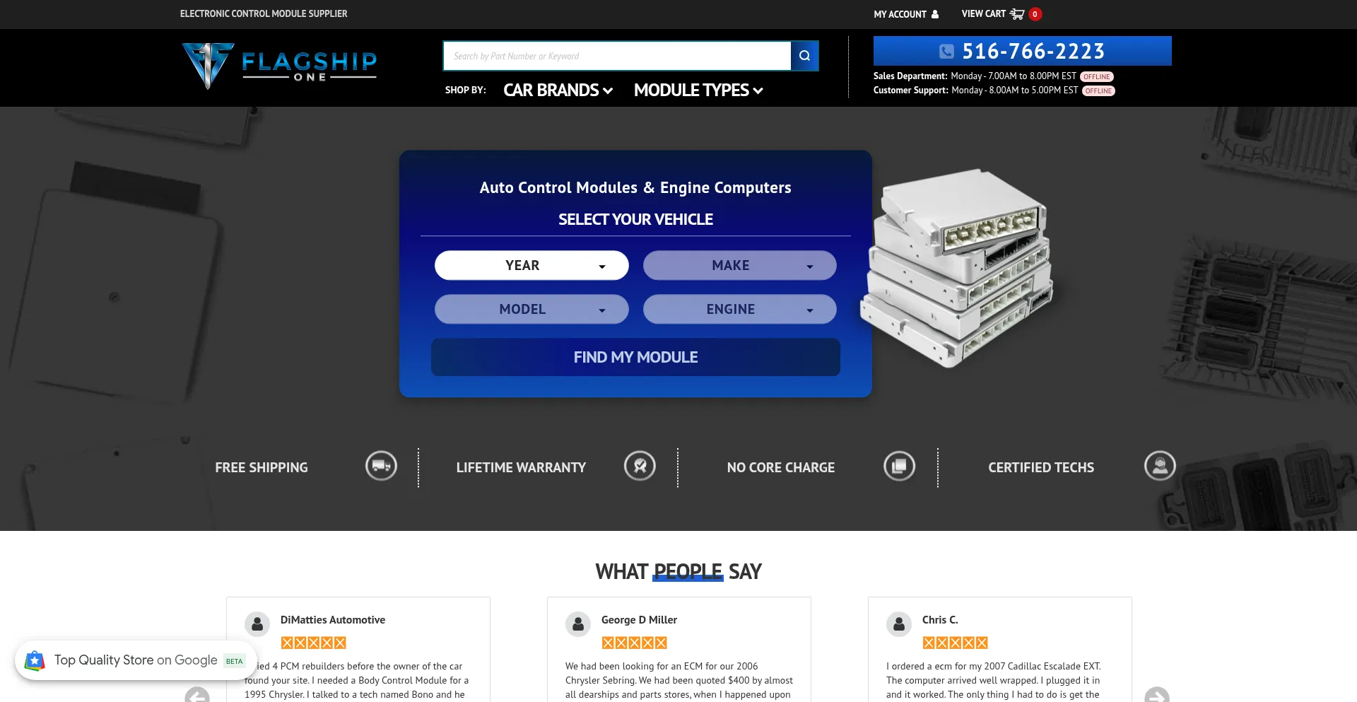 Website screenshot of Fs1inc.com