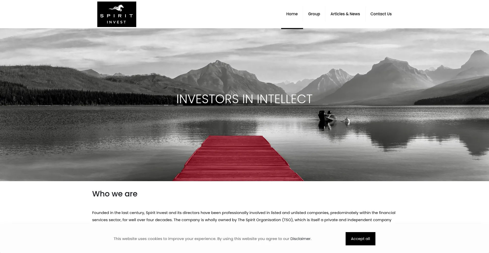 Website screenshot of Fundhub.com