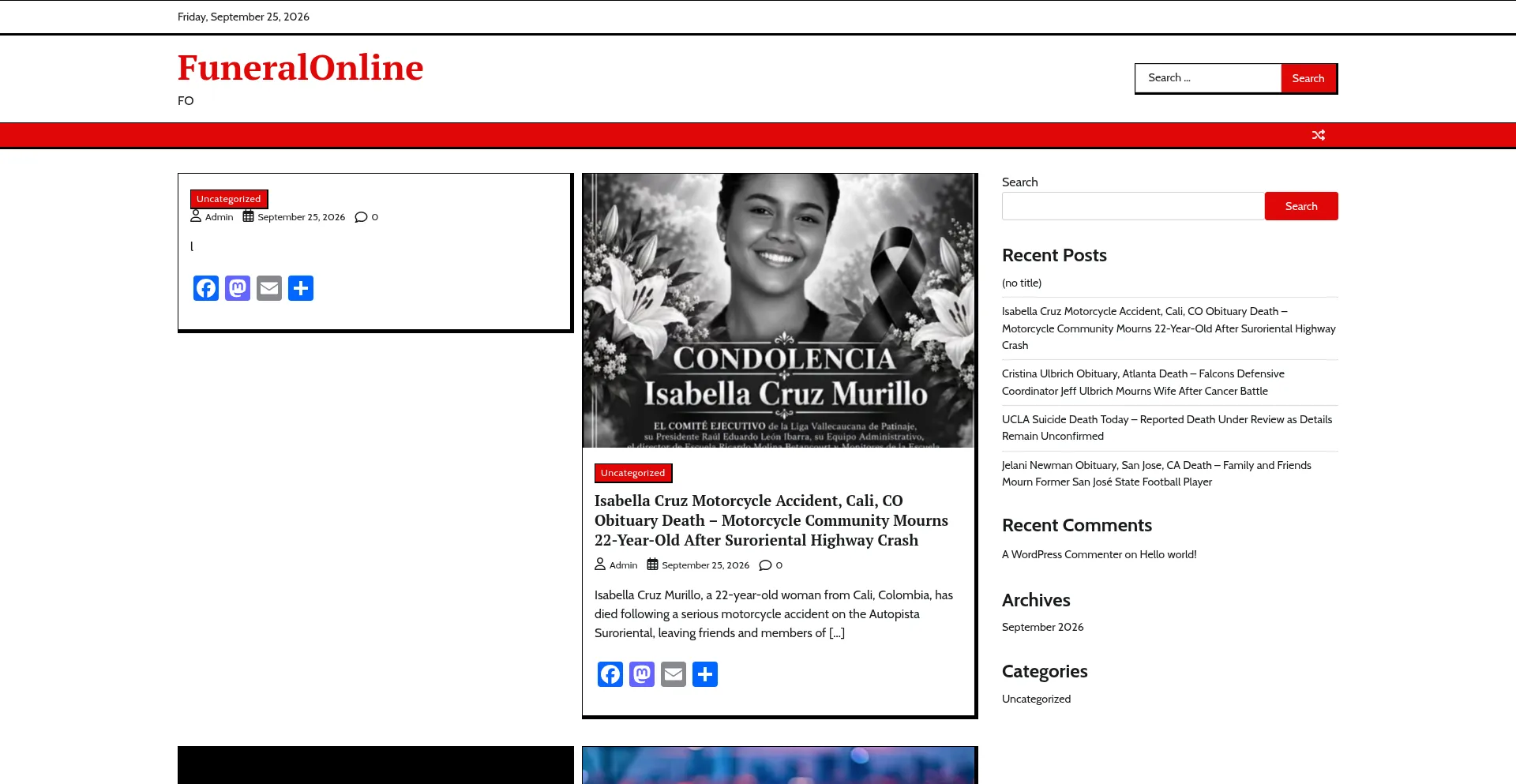 Funeralonline.online