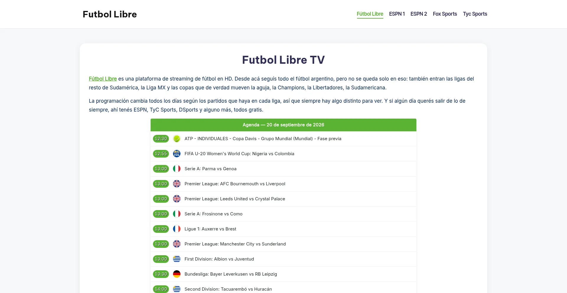 Futbolibretv.su