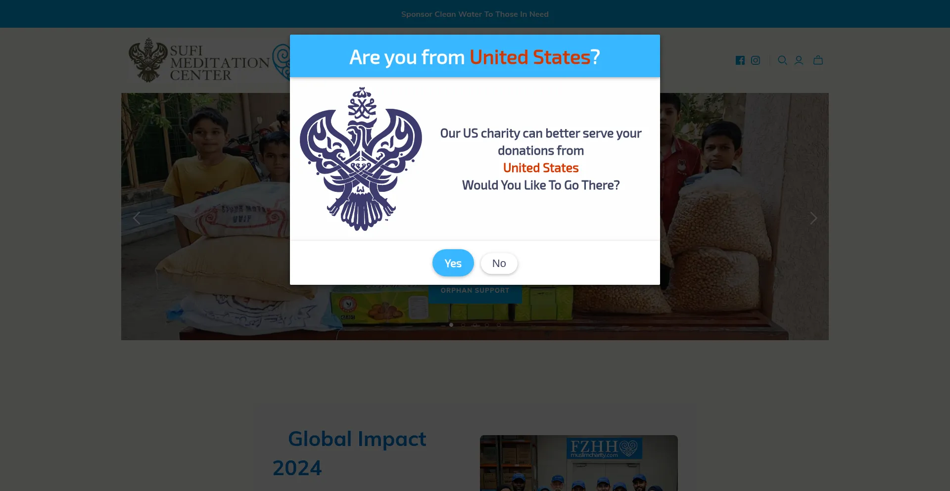 Website screenshot of Fzhh.ca