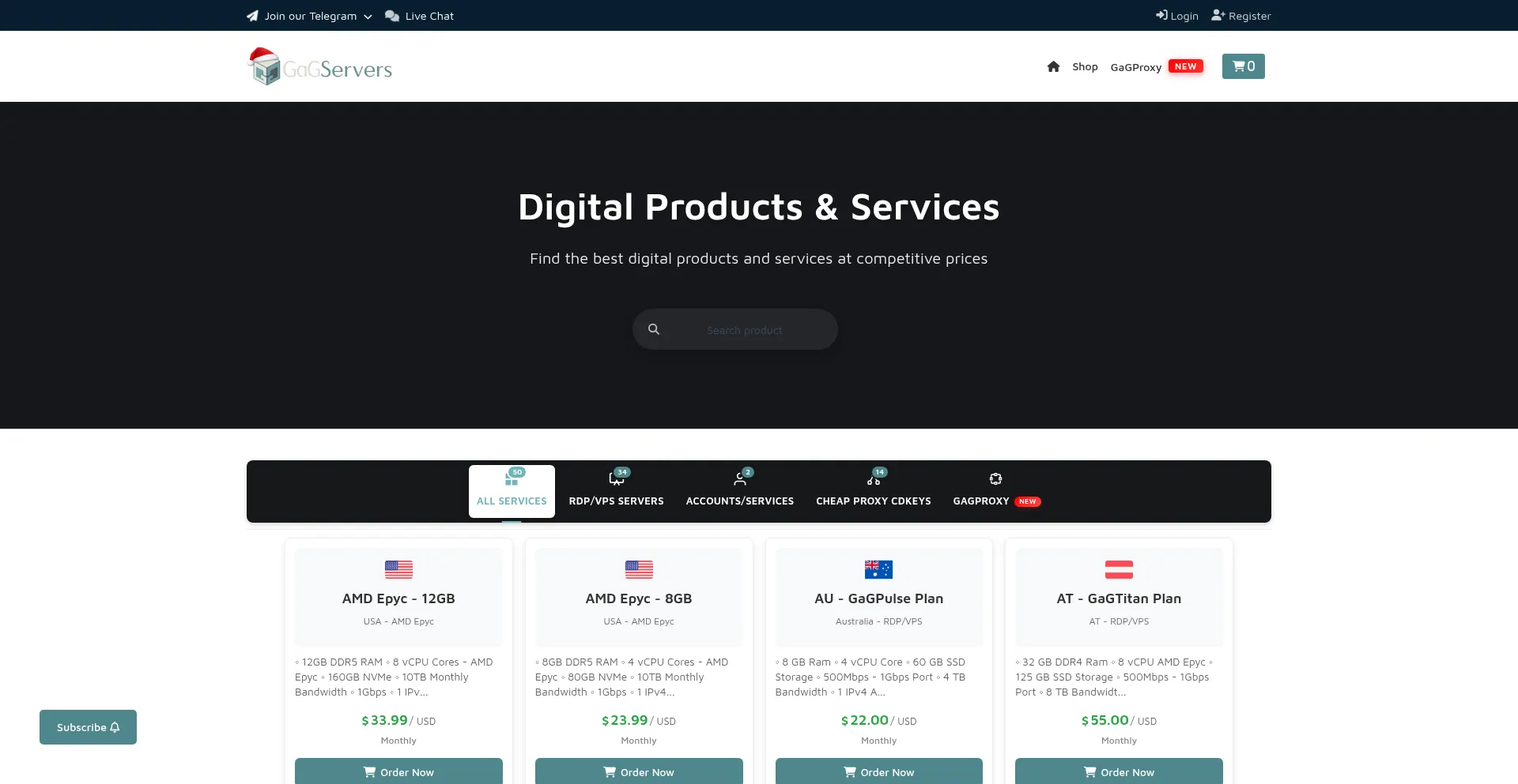 Gagservers.com