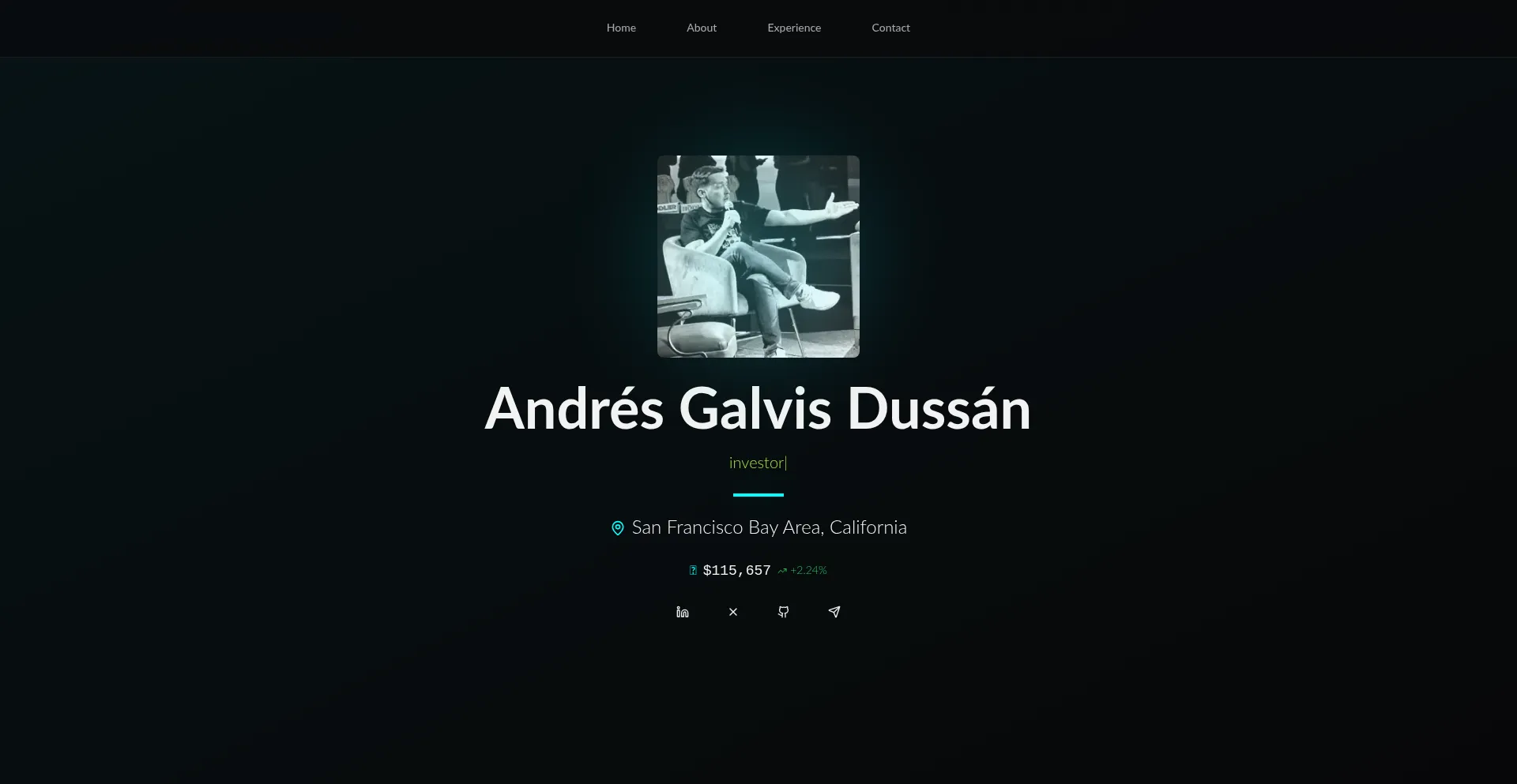 Website screenshot of Galbitcoin.com