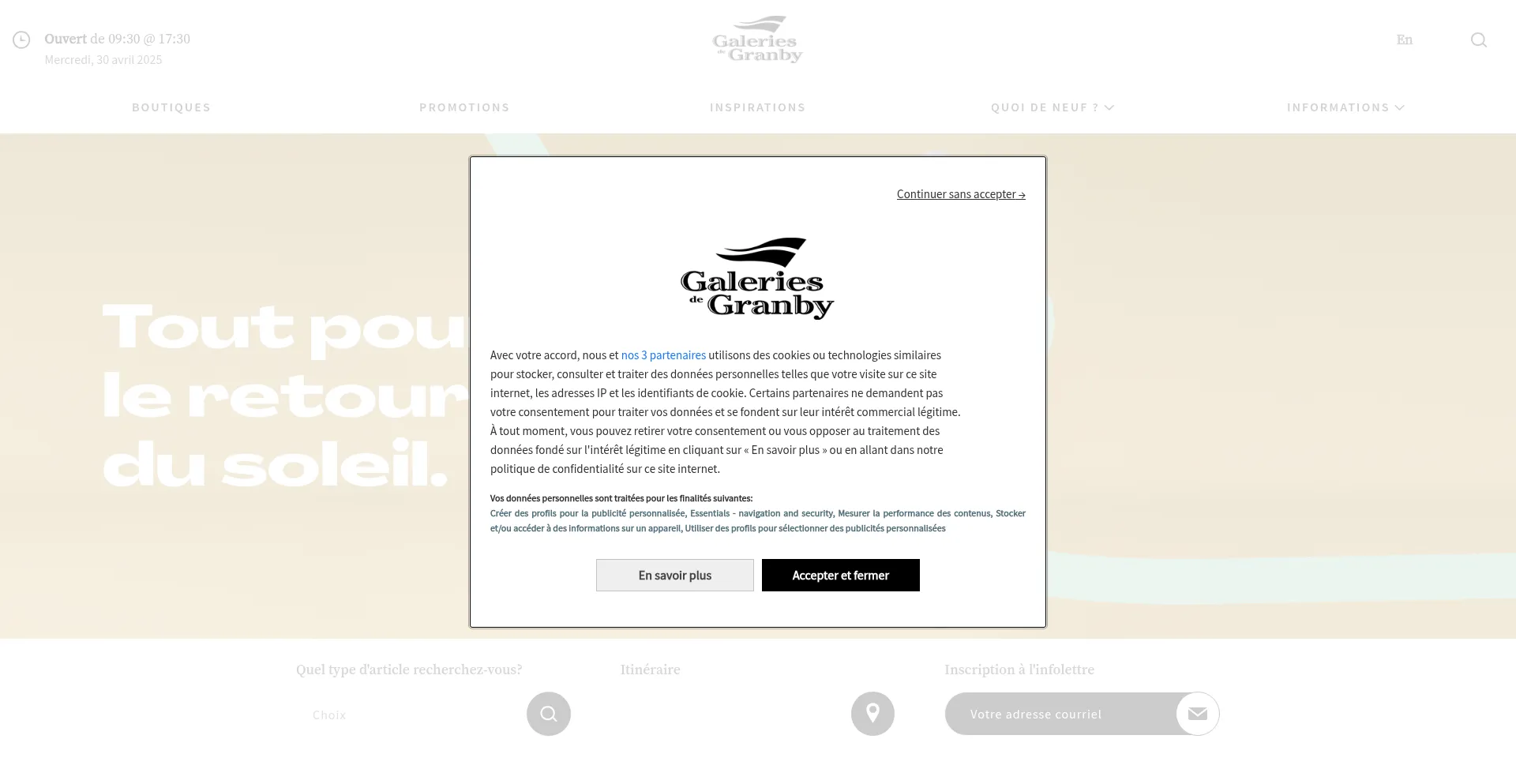 Galeriesdegranby.com