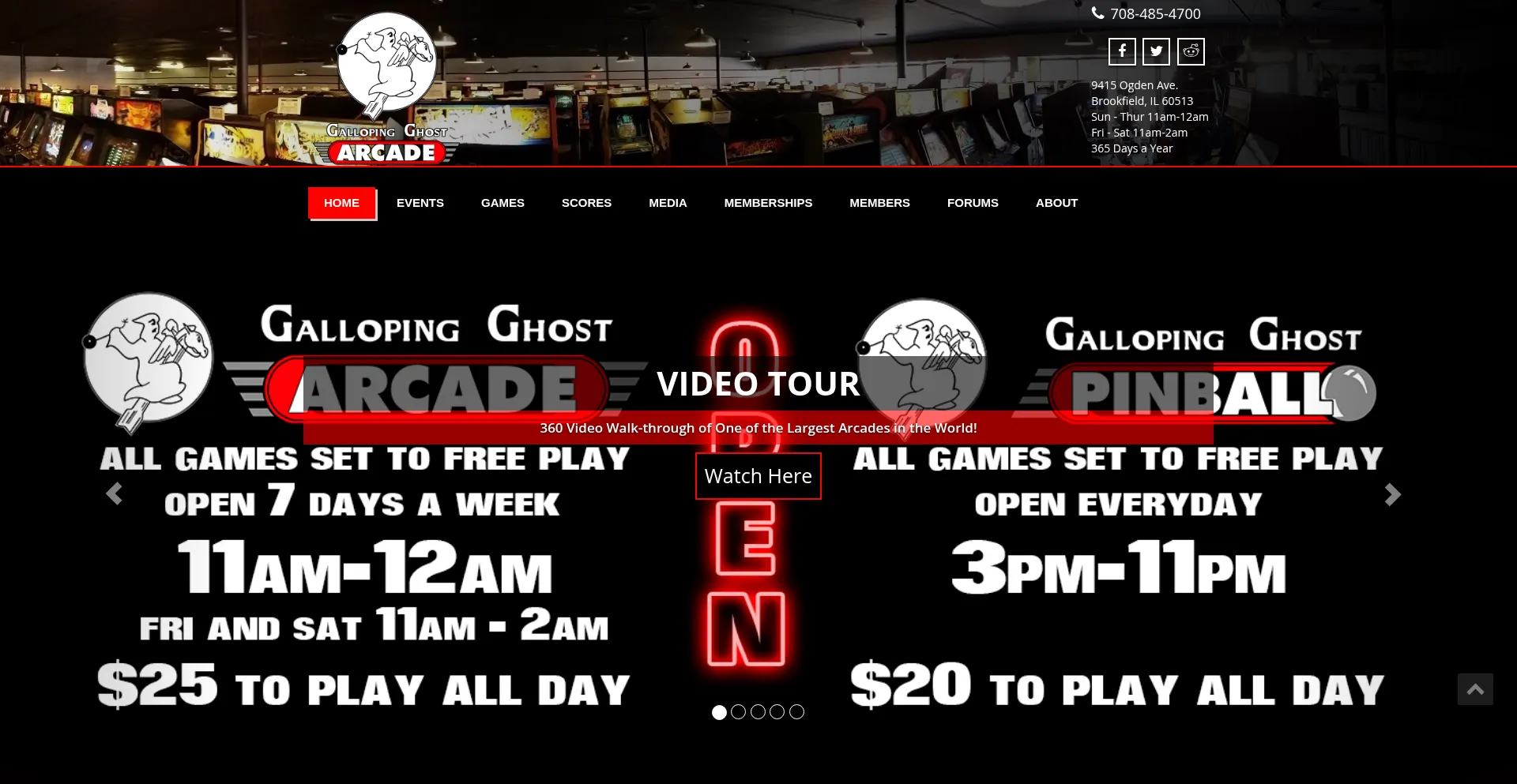 Gallopingghostarcade.com